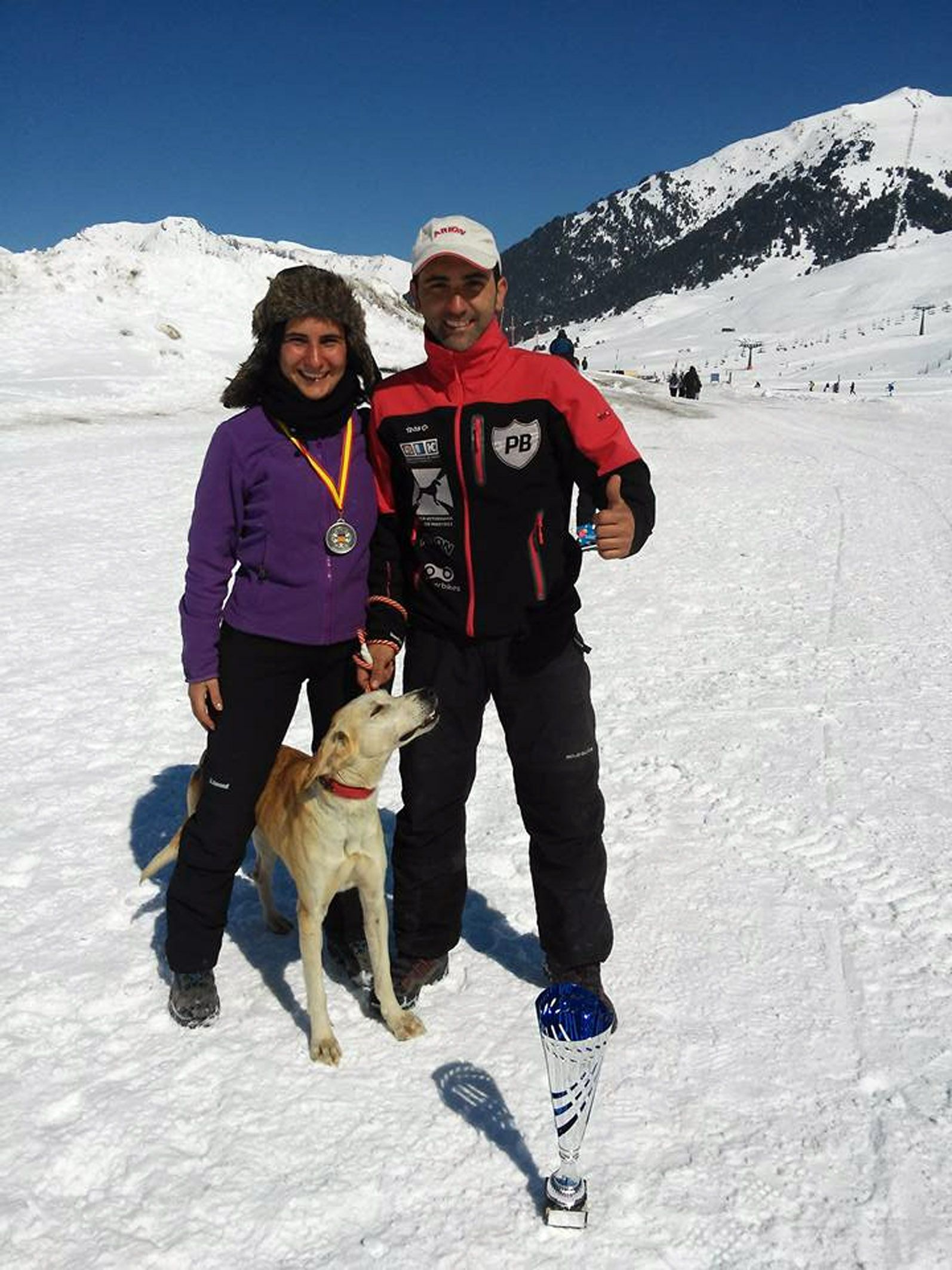 Tomás Ruiz subcampeón mushing3