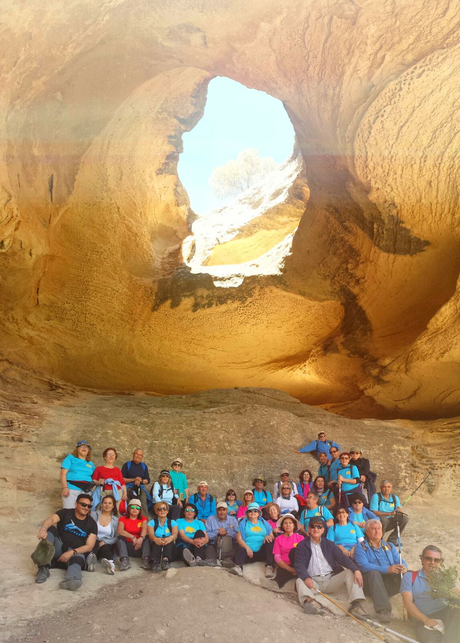 Senderistas Los Peregrinos de Las Torres de Cotillas - monte Arabí 2