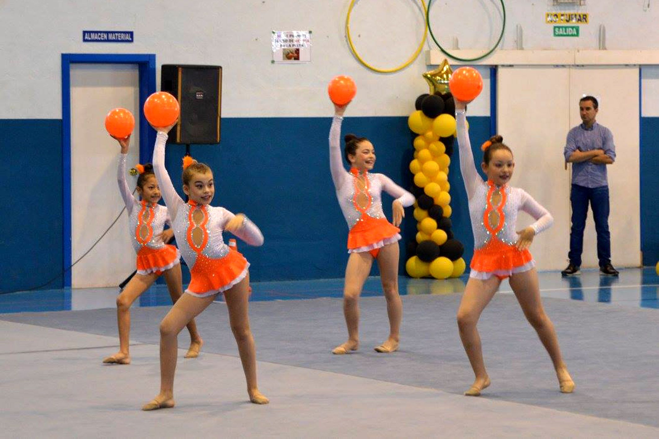 Casi 600 gimnastas participaron en el XII Trofeo de Gimnasia Rítmica de Conjuntos en Las Torres de Cotillas