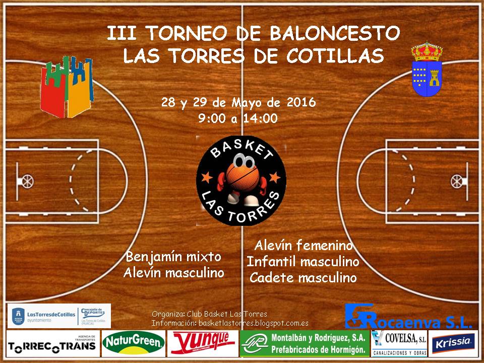 III Torneo de Baloncesto de Las Torres de Cotillas