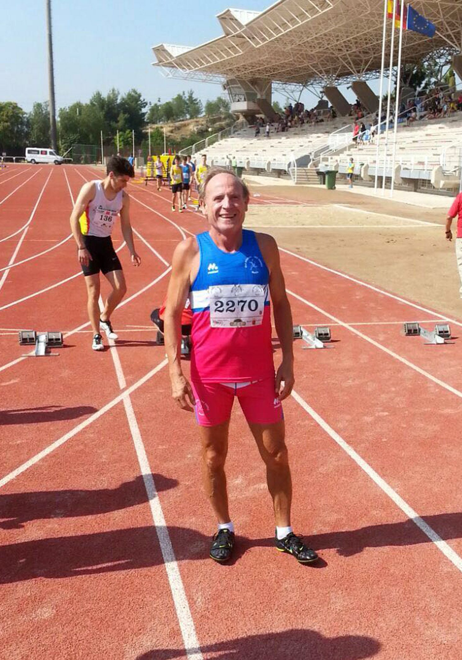 Otros tres oros para el atleta torreño Ángel Salinas en los Regionales de veteranos2