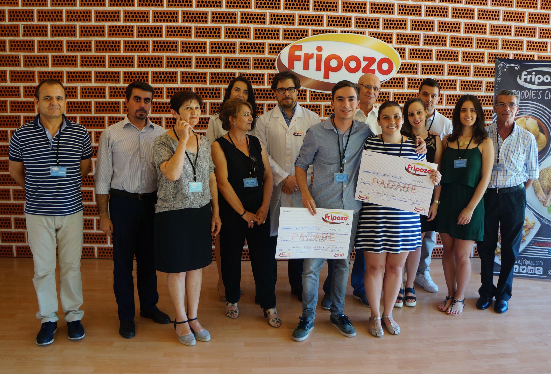 “Fripozo” entrega sus ayudas a los universitarios torreños para estudiar en el extranjero con el proyecto “Erasmus”