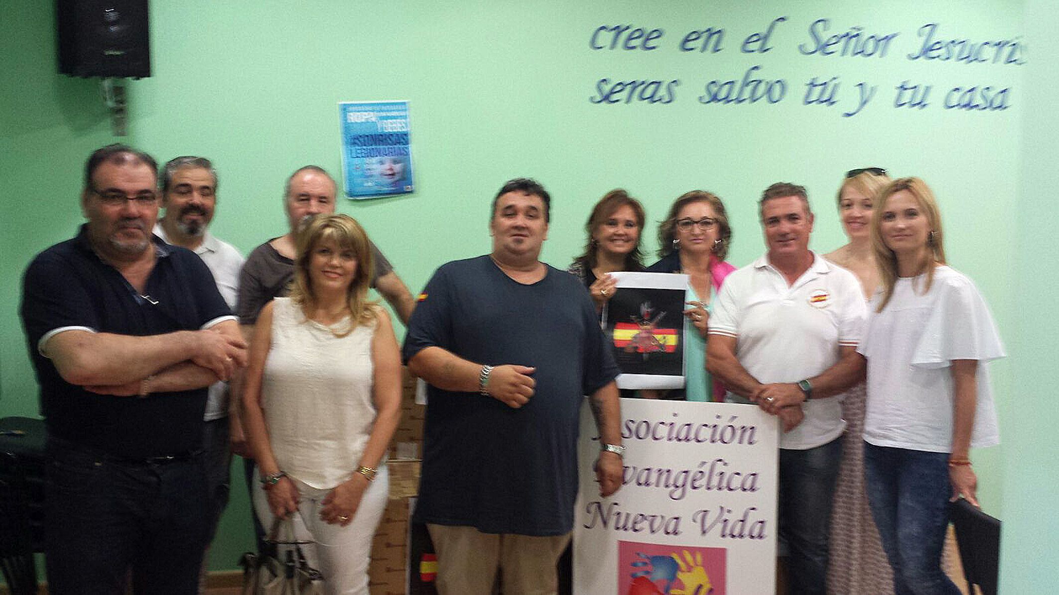 Donación de la Hermandad de la Legión Española de la Región de Murcia a la asociación torreña Nueva Vida