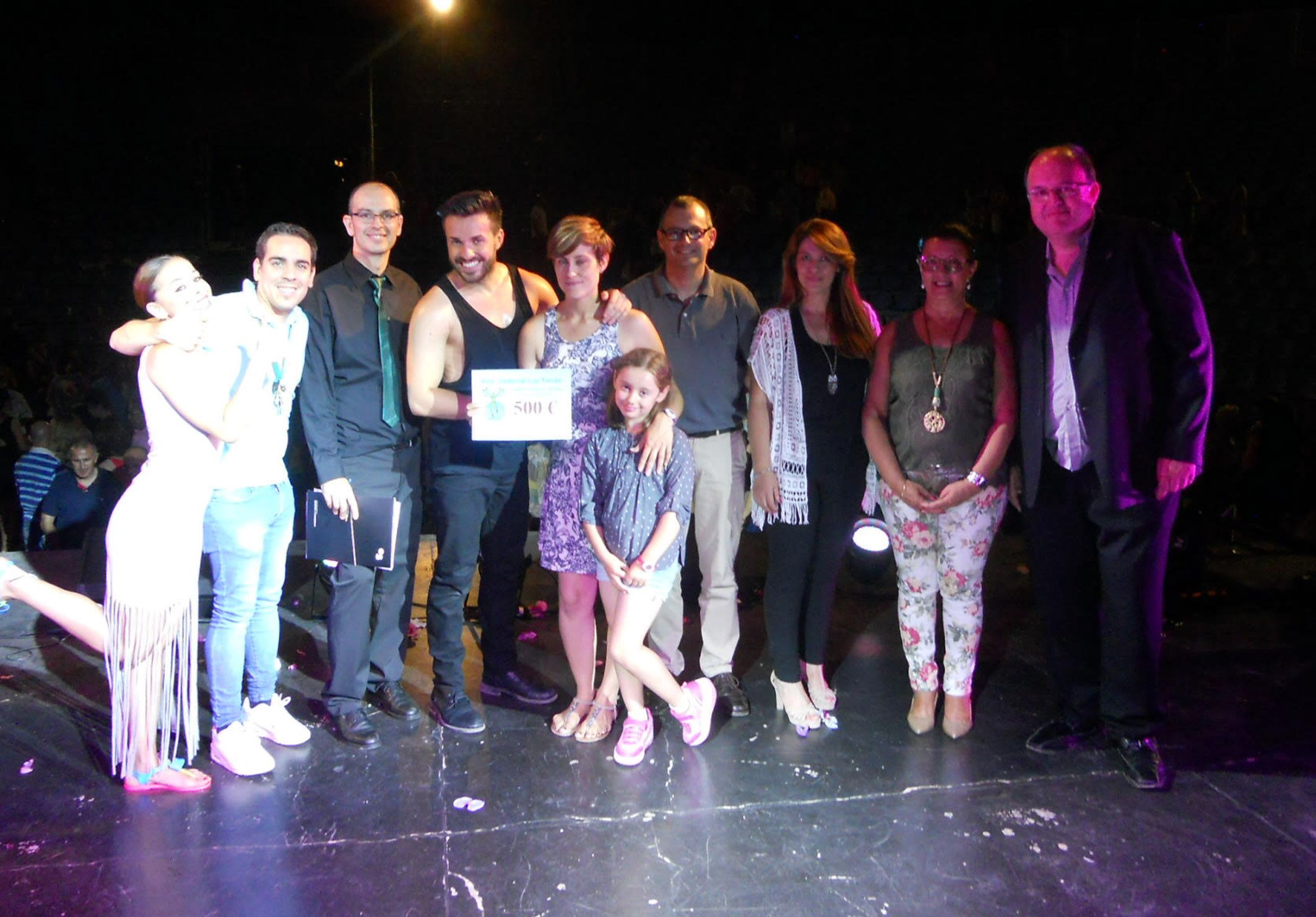 Los premiados disfrutaron con los 2.000 euros en regalos de la campaña estival del Área Comercial Las Torres