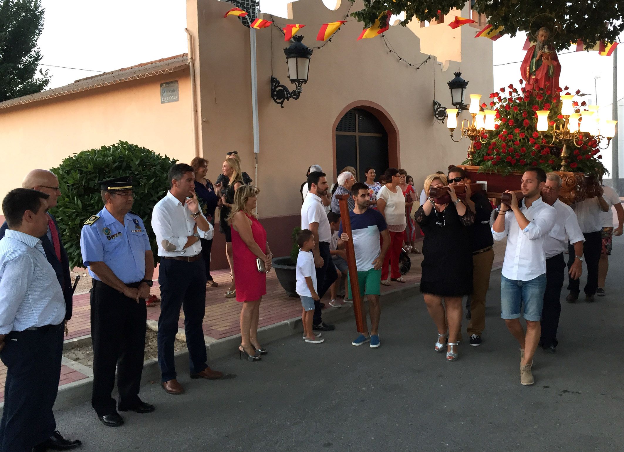 Procesión de las fiestas de La Loma - Las Torres de Cotillas