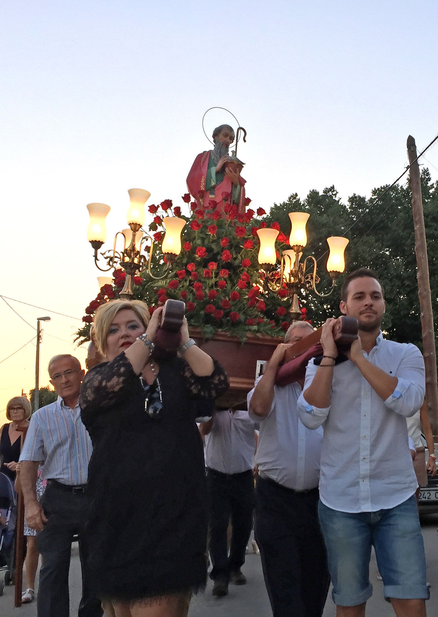 Procesión de las fiestas de La Loma - Las Torres de Cotillas2