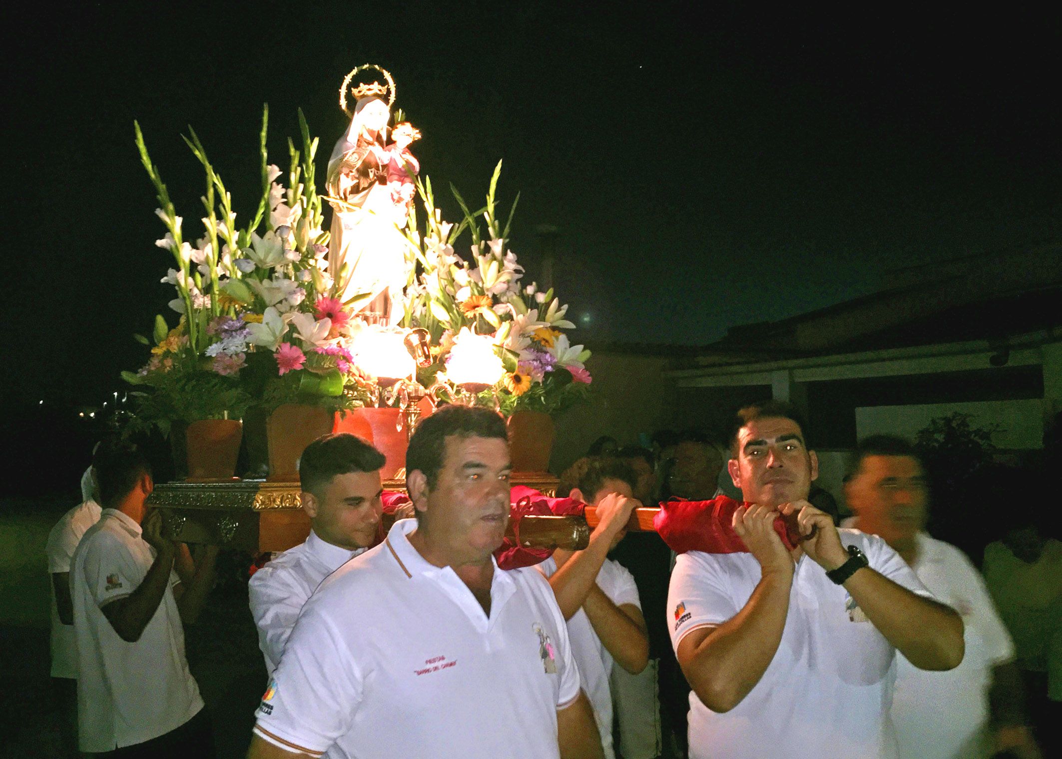 Procesión - fiestas barrio del Carmen LTC