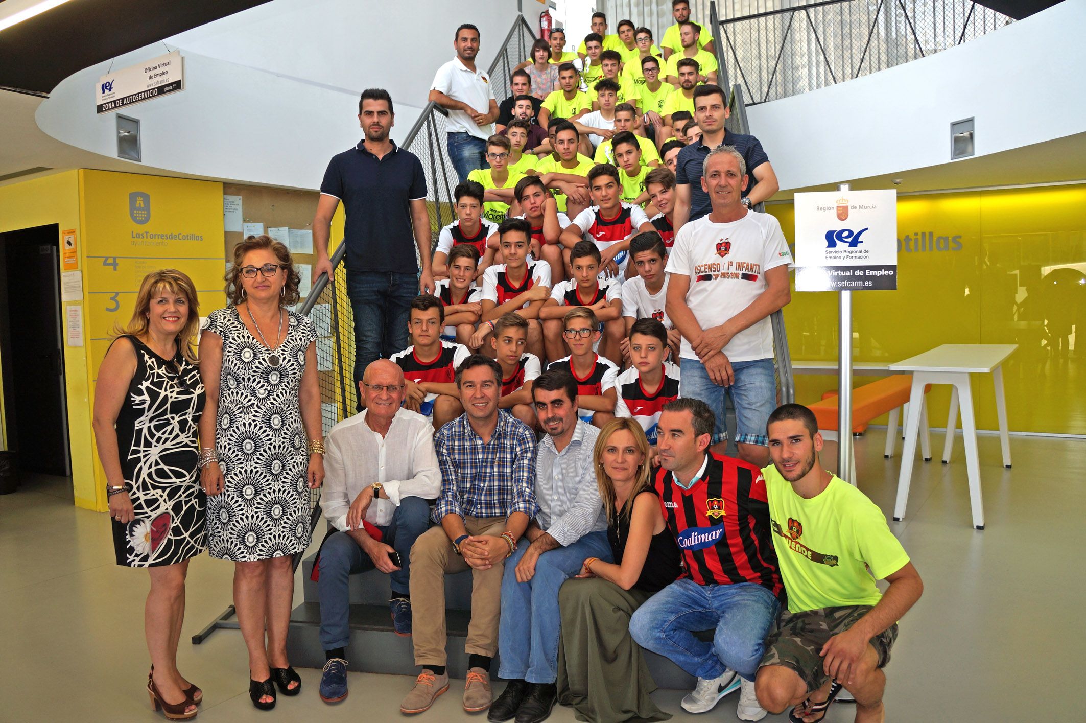 Recepción oficial a los tres equipos del Atlético Torreño ascendidos a Primera División5