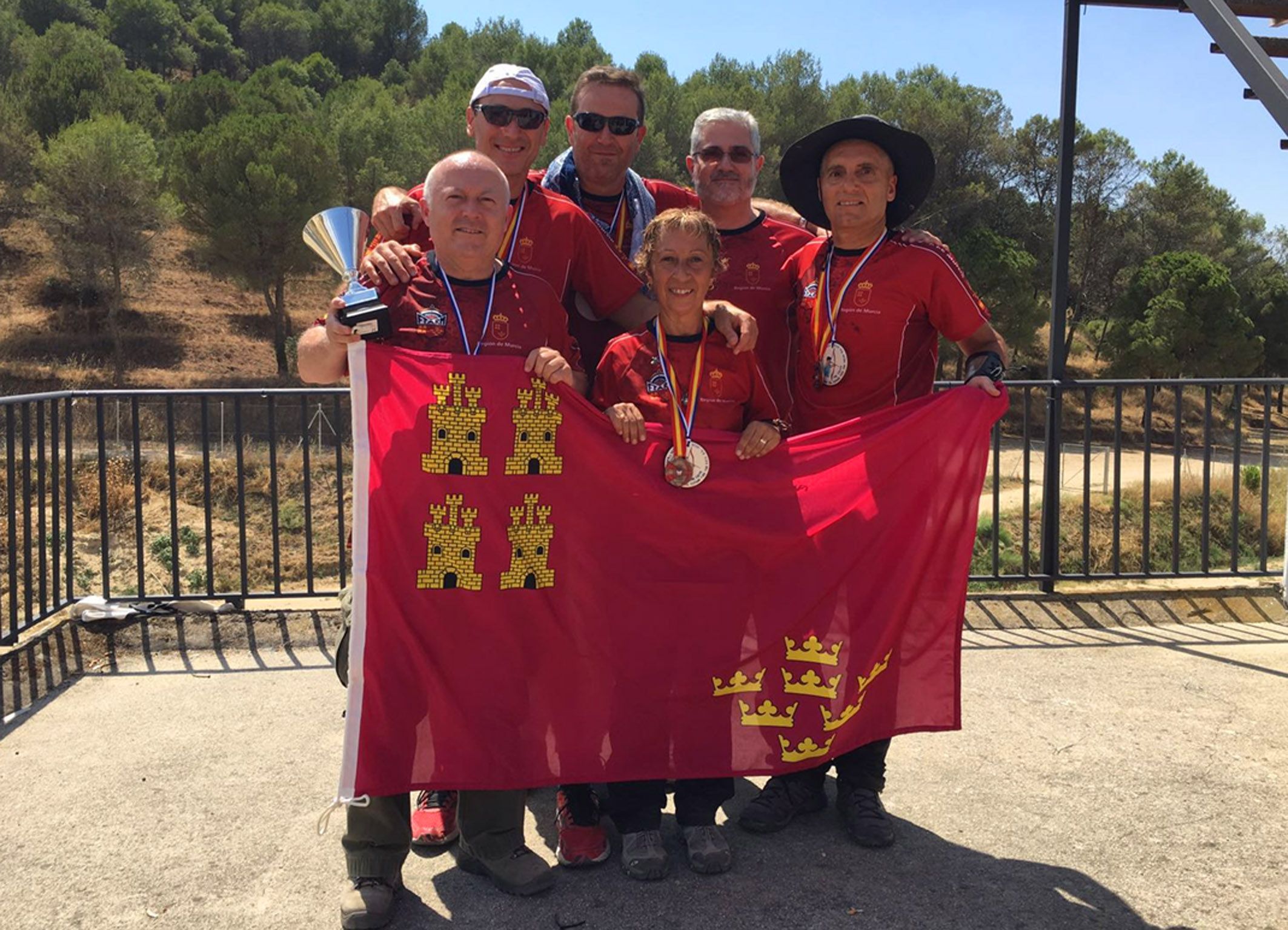 El arquero torreño Francisco José López, bronce en Nacional con la selección murciana