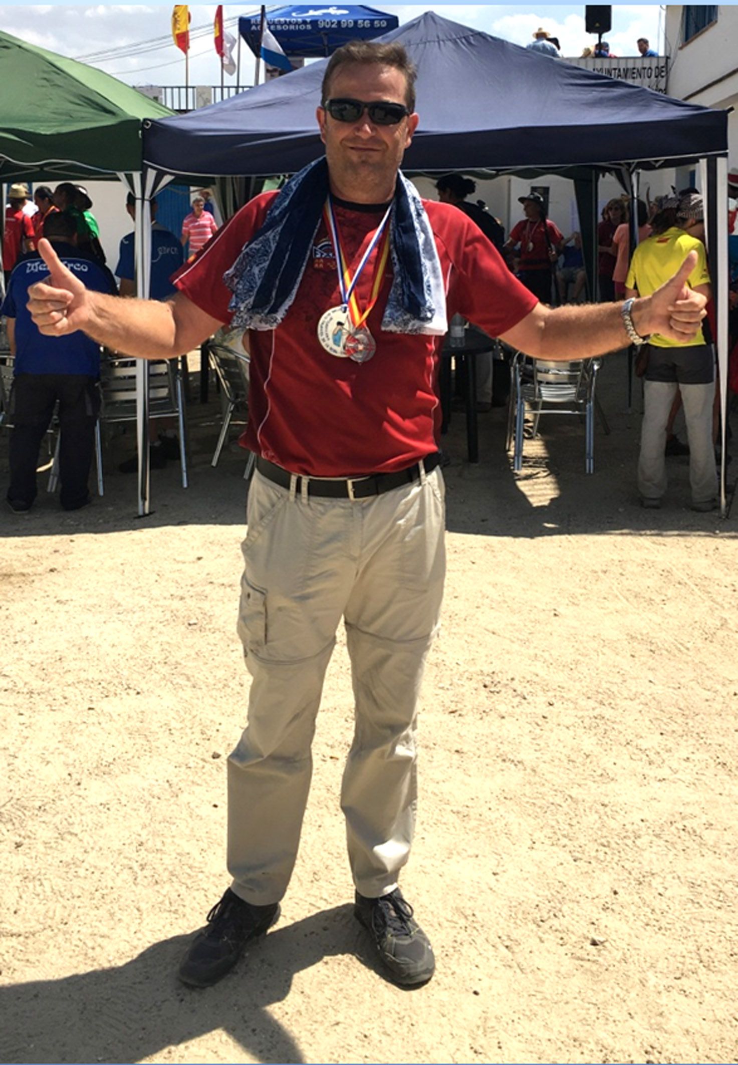 El arquero torreño Francisco José López, bronce en Nacional con la selección murciana2