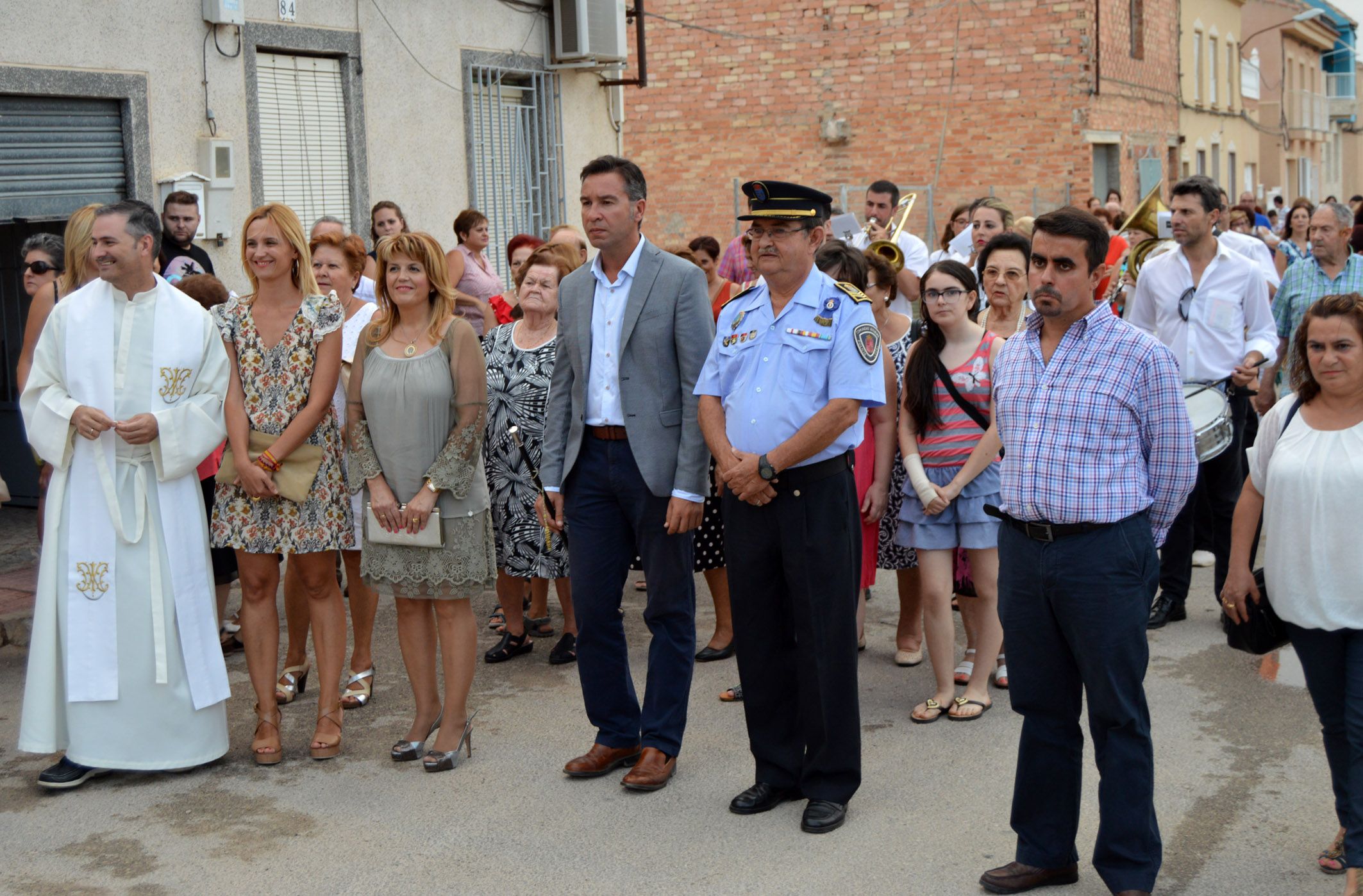 La procesión de la patrona da por concluidas las Fiestas del barrio torreño de Los Pulpites 4