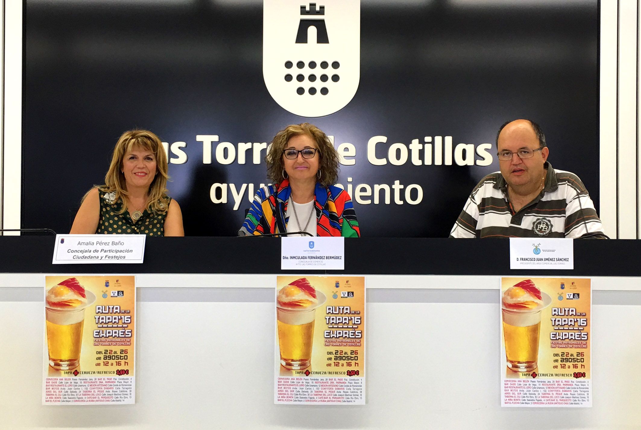 La “Ruta de la Tapa Exprés” de las Fiestas torreñas vuelve a su cita con 16 bares participantes