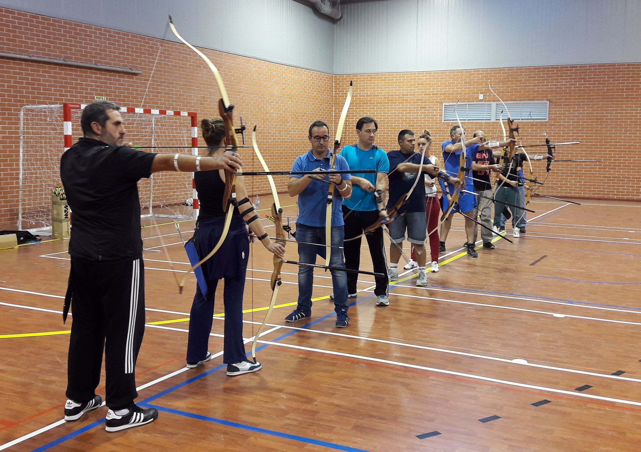 Curso de tiro con arco del club Orión - Las Torres de Cotillas