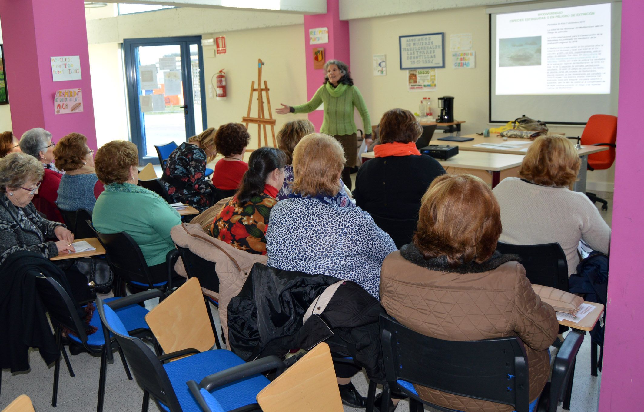 La asociación de mujeres “Isabel González” torreña, a tope tras las Navidades
