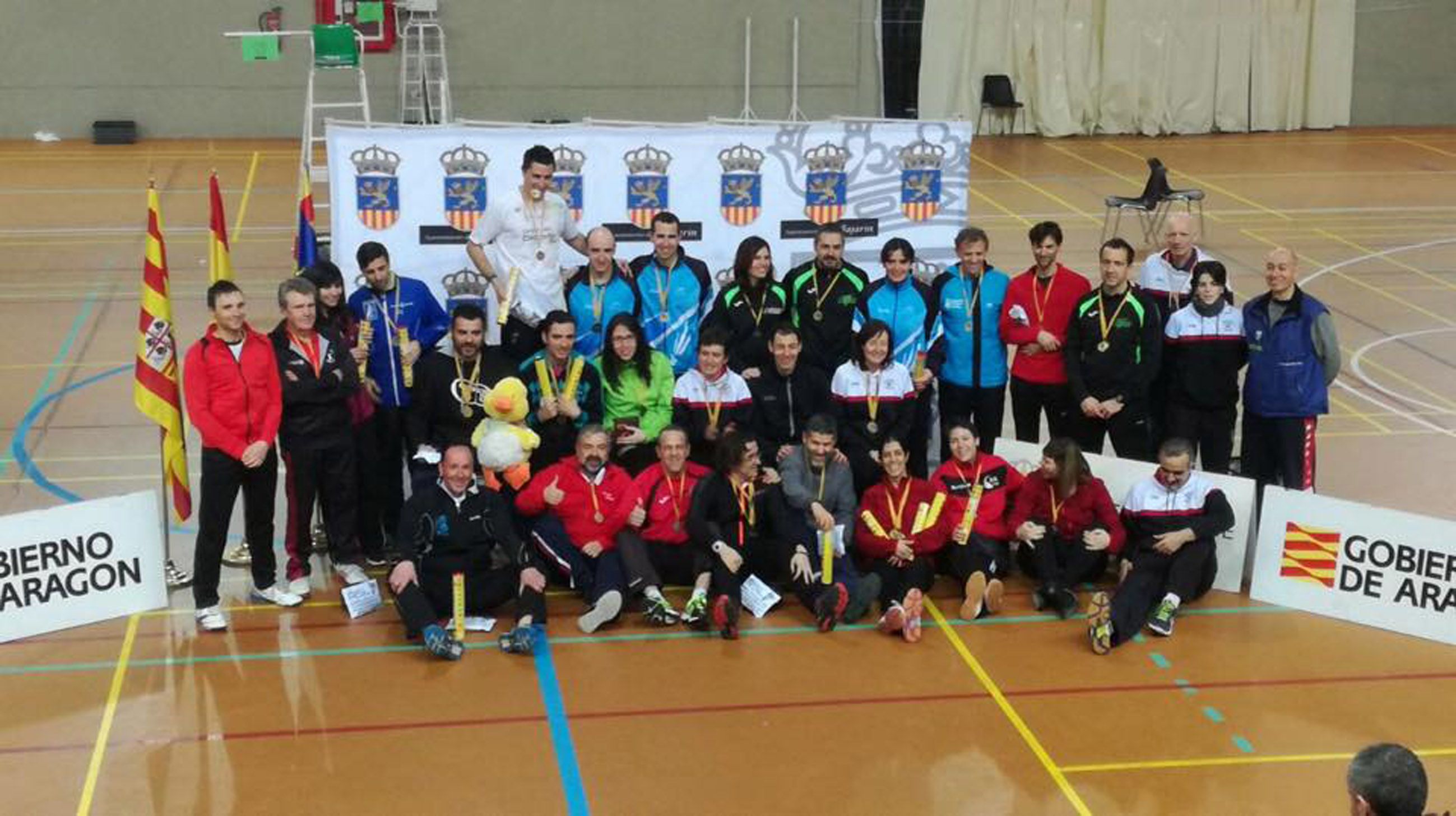 El torreño Cándido Osorio, ganador de la cuarta prueba del Circuito Nacional de Veteranos de bádminton 4