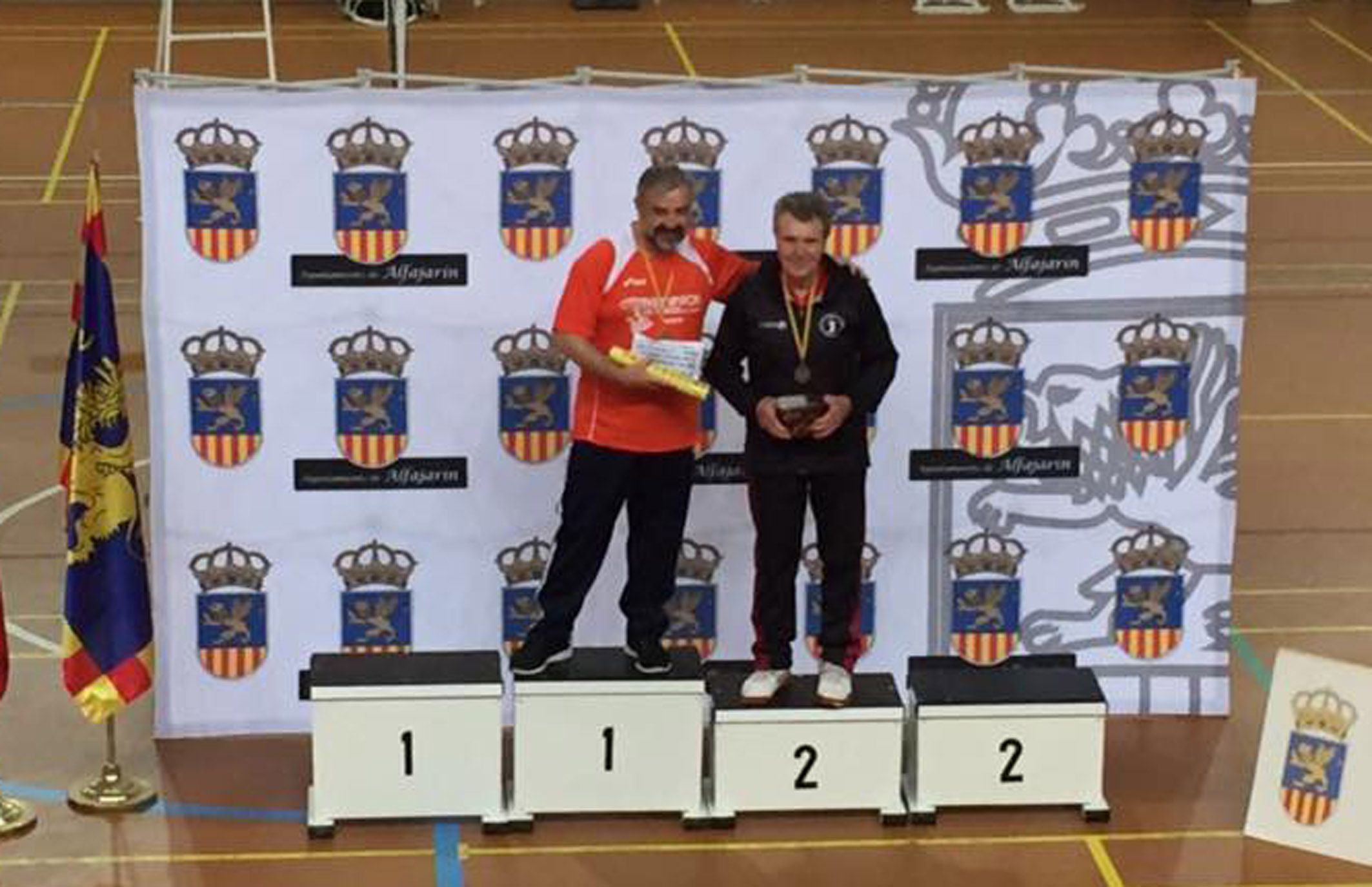 El torreño Cándido Osorio, ganador de la cuarta prueba del Circuito Nacional de Veteranos de bádminton