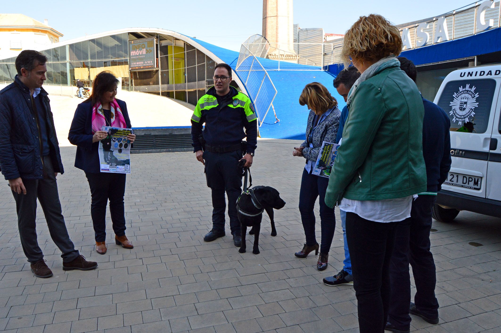 Siete unidades caninas de cuerpos de Policía Local participarán en una exhibición en Las Torres de Cotillas2