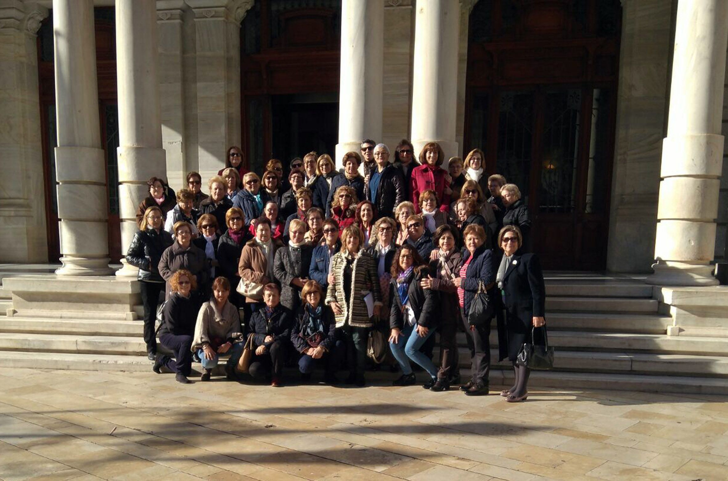 Visita Cartagena - asociación mujeres Isabel González Las Torres de Cotillas