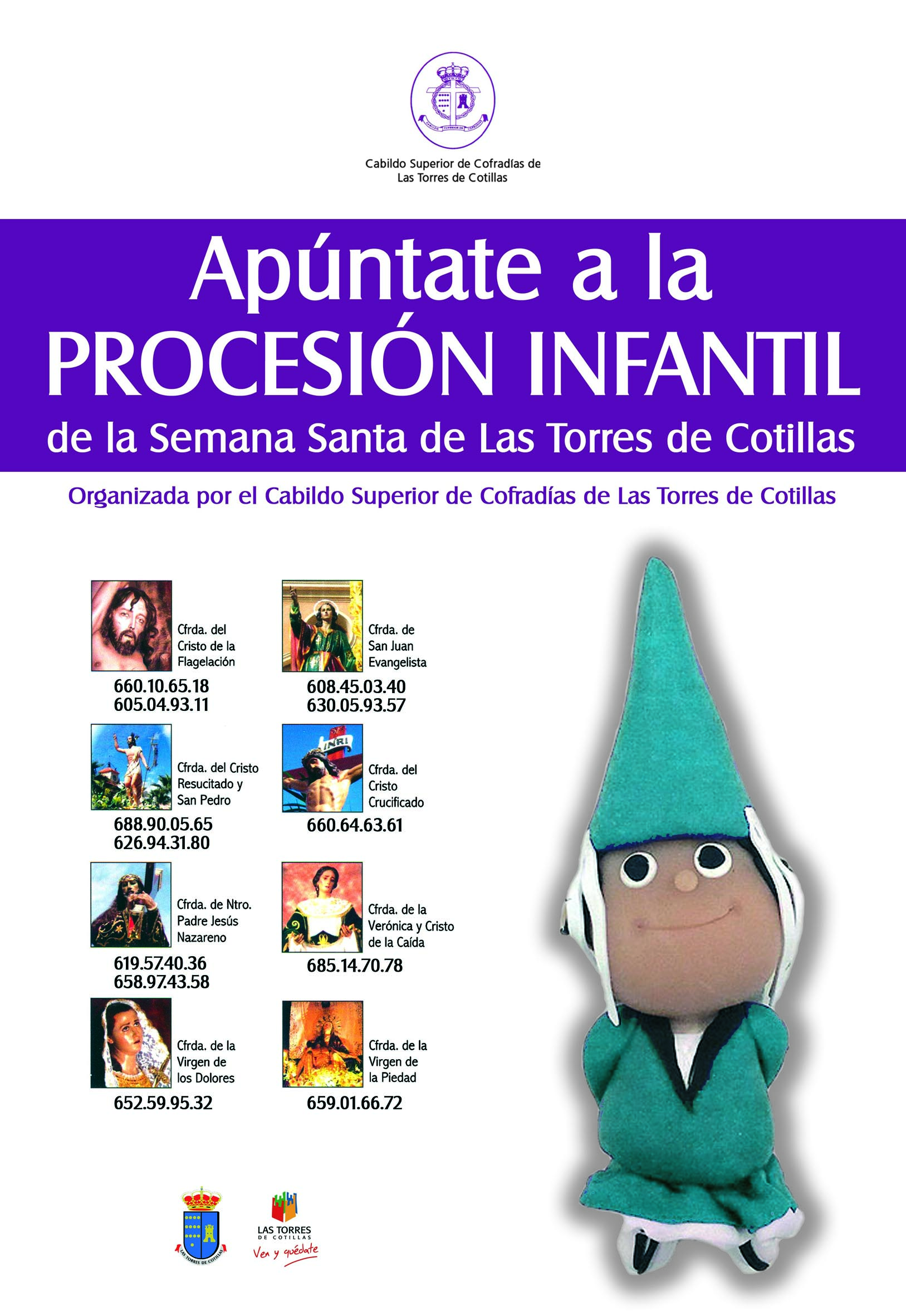 Cartel CABILDO procesión infantil