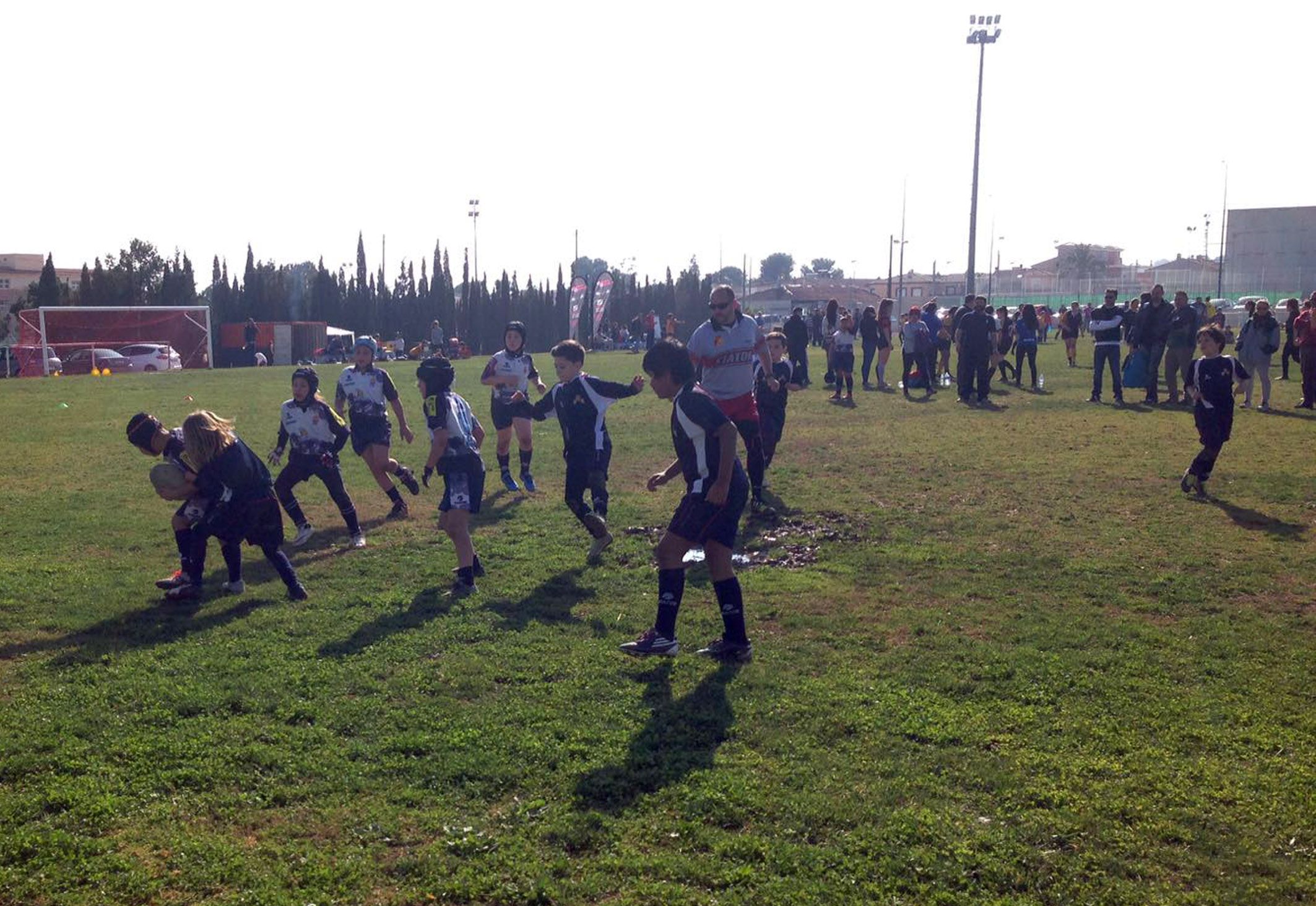 Cerca de 250 participan en Las Torres de Cotillas en el campeonato de escuelas de la FERRMUR7