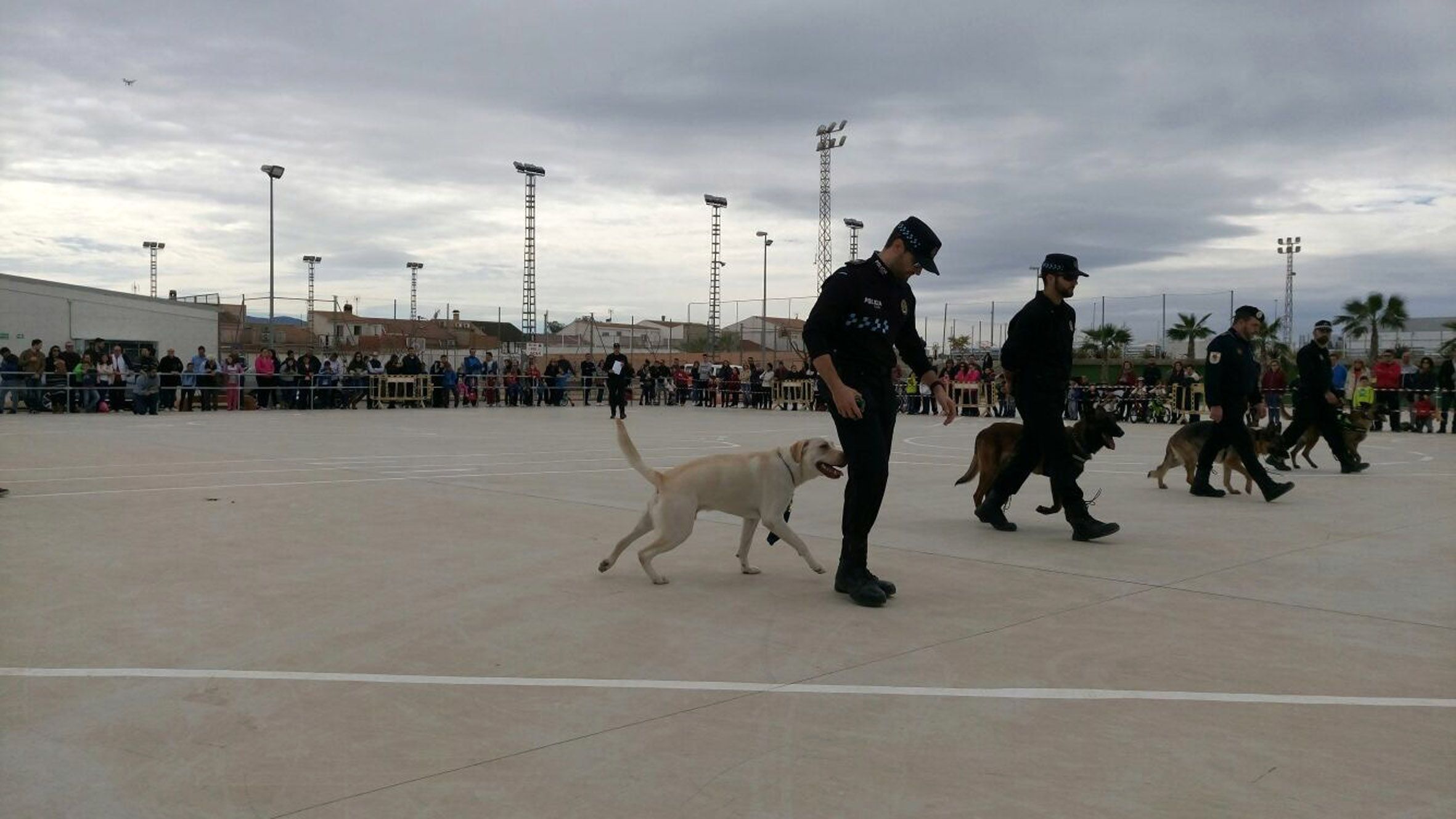 II exhibición unidad canina - Las Torres de Cotillas2