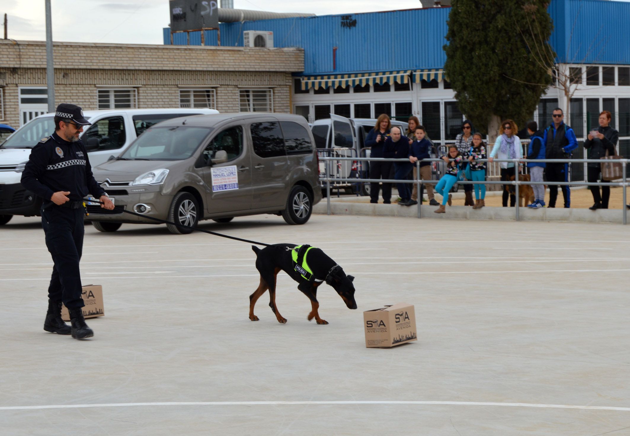 II exhibición unidad canina - Las Torres de Cotillas4