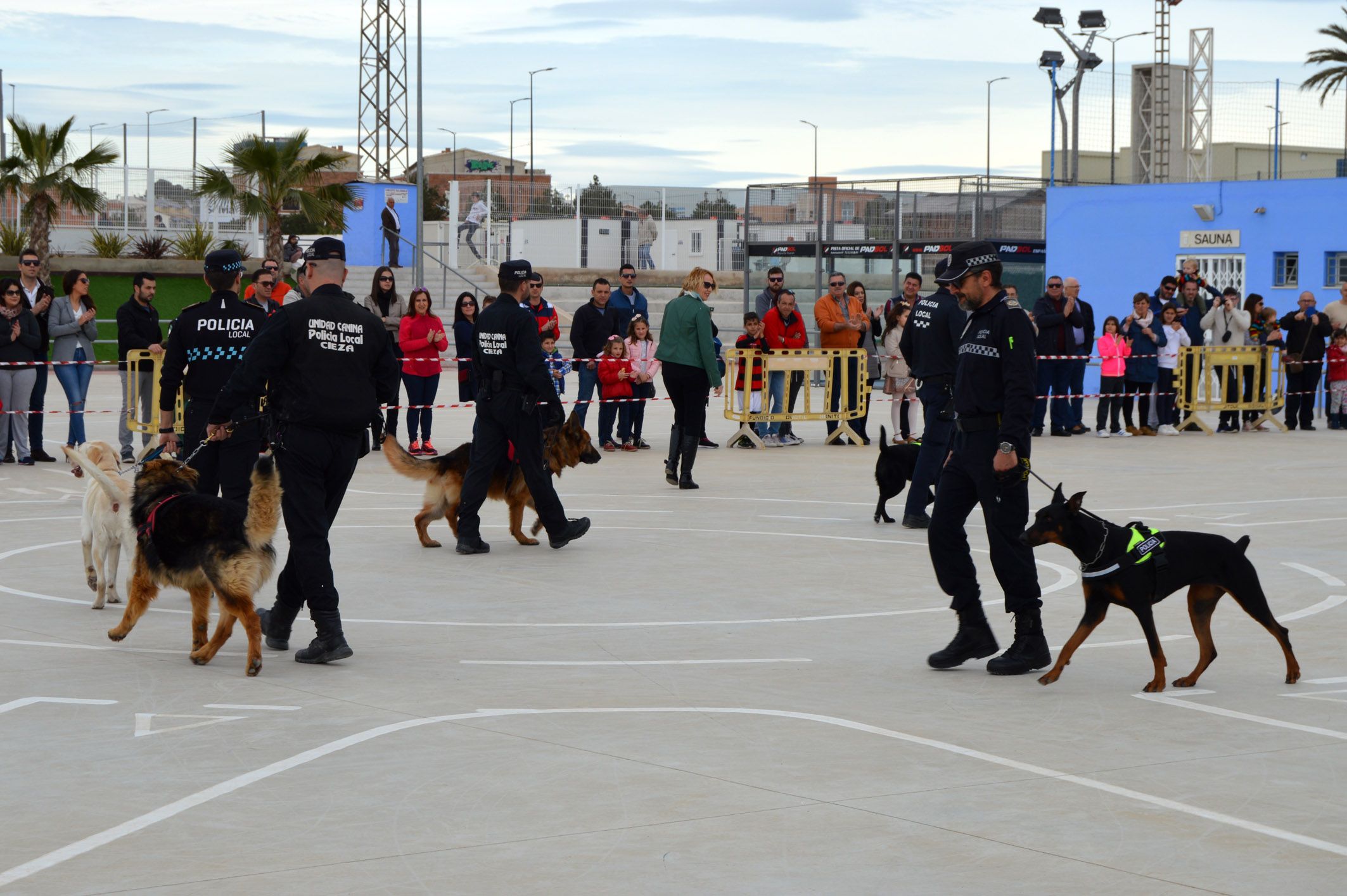 II exhibición unidad canina - Las Torres de Cotillas5