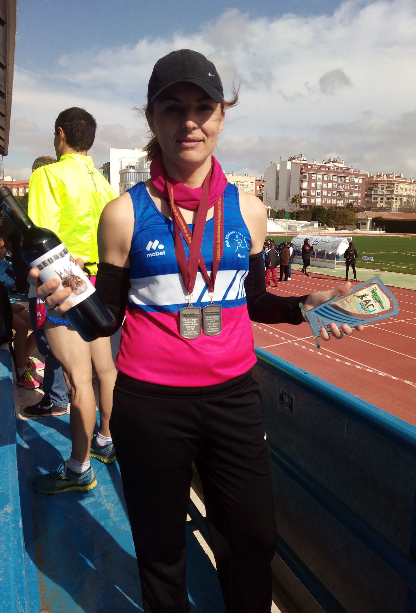 La torreña Ana Vanesa Ruiz, doble plata regional de cross en categoría de veteranos 2