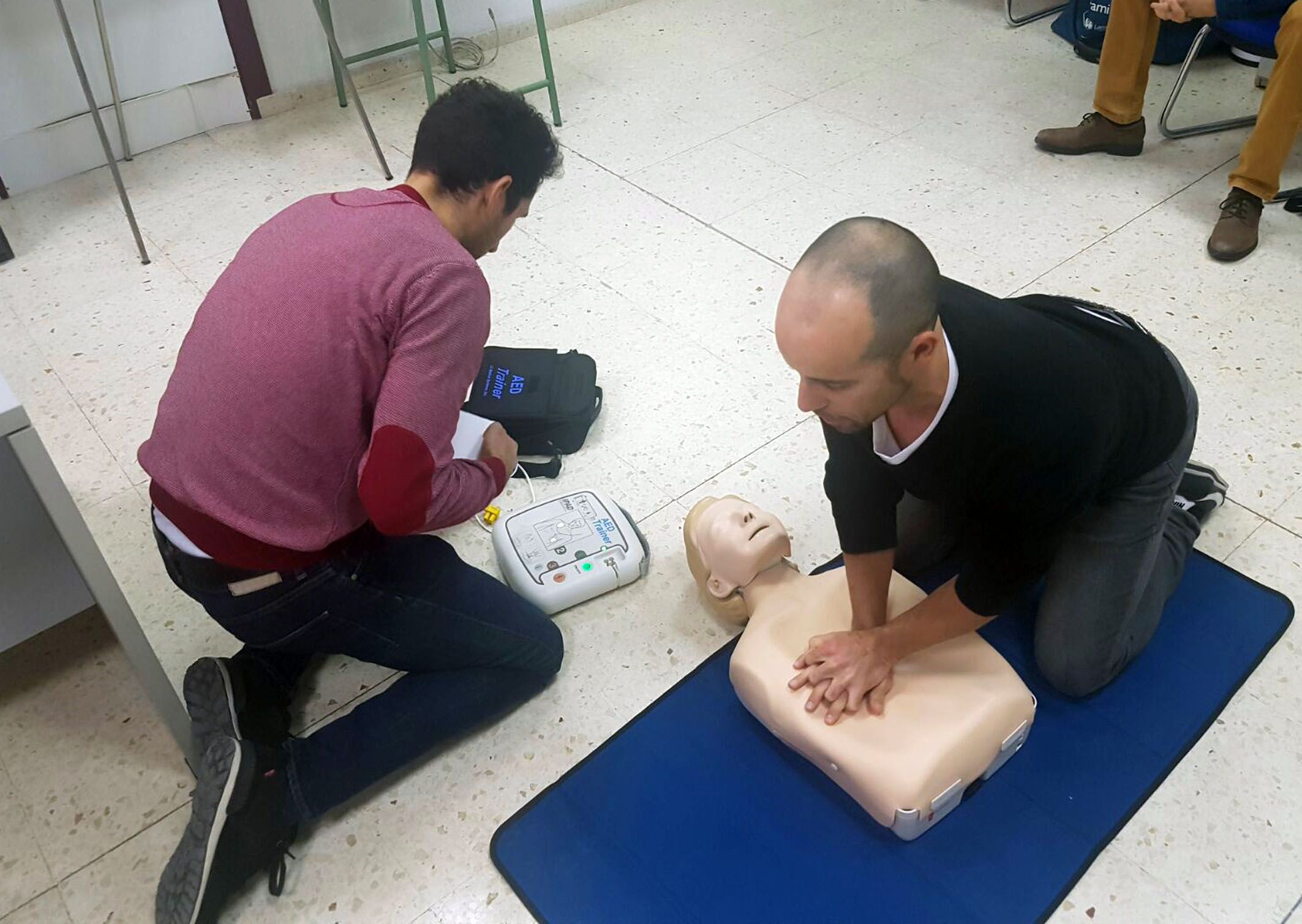 Las Torres de Cotillas ya ha formado a 40 monitores deportivos en el manejo de desfibriladores semiautomáticos