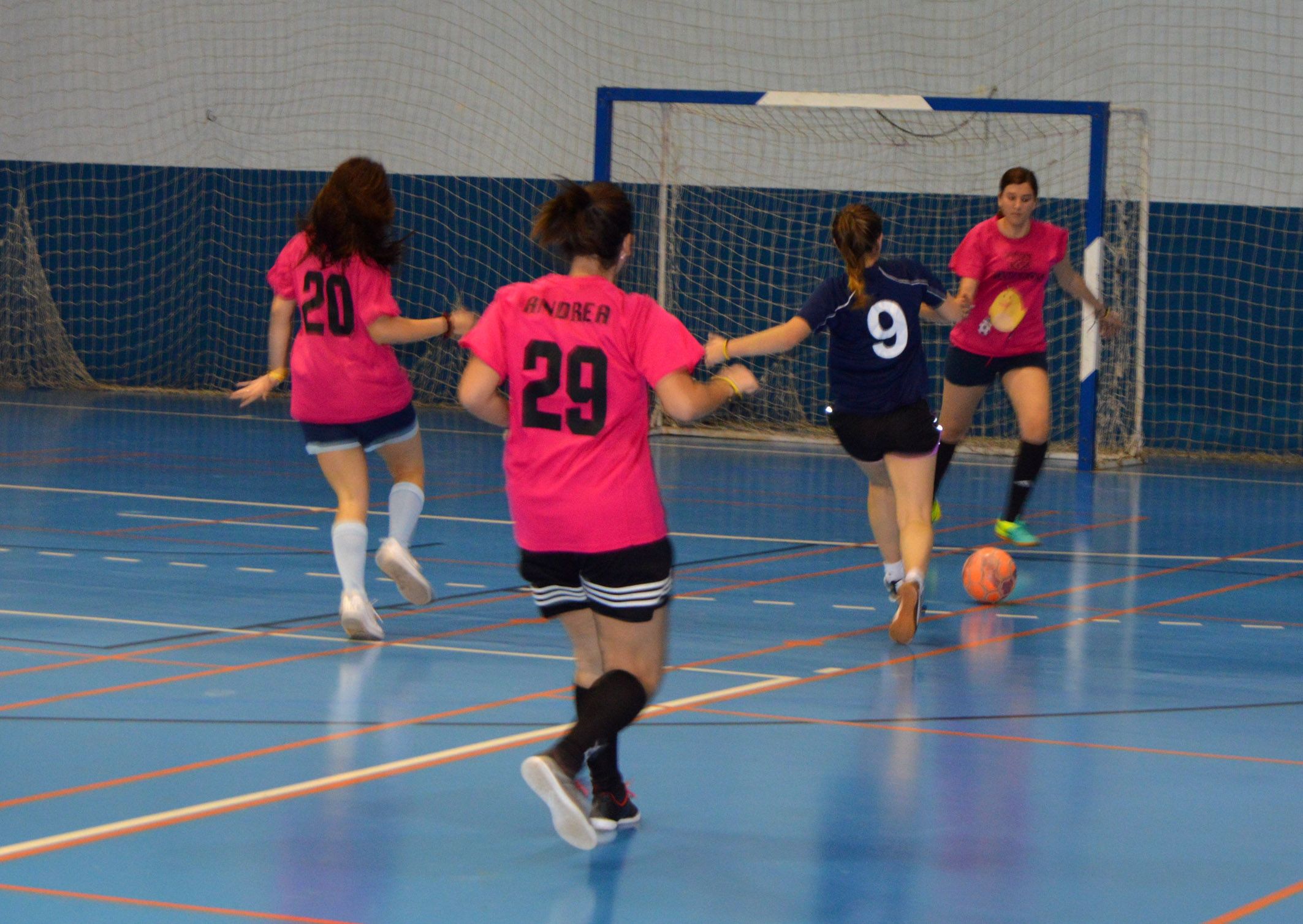 Partido de fúbol sala femenino por la igualdad - 8 de marzo Las Torres de Cotillas10