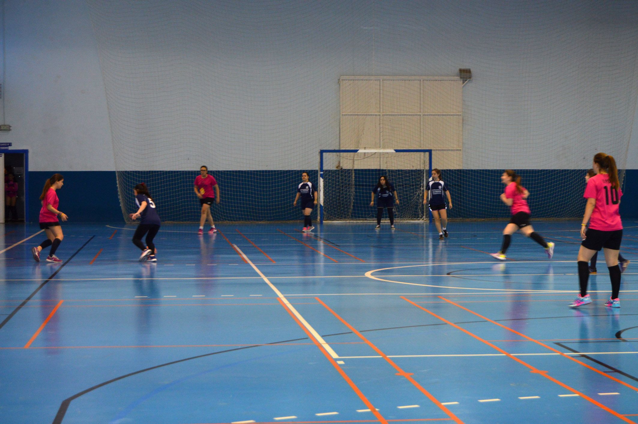 Partido de fúbol sala femenino por la igualdad - 8 de marzo Las Torres de Cotillas8