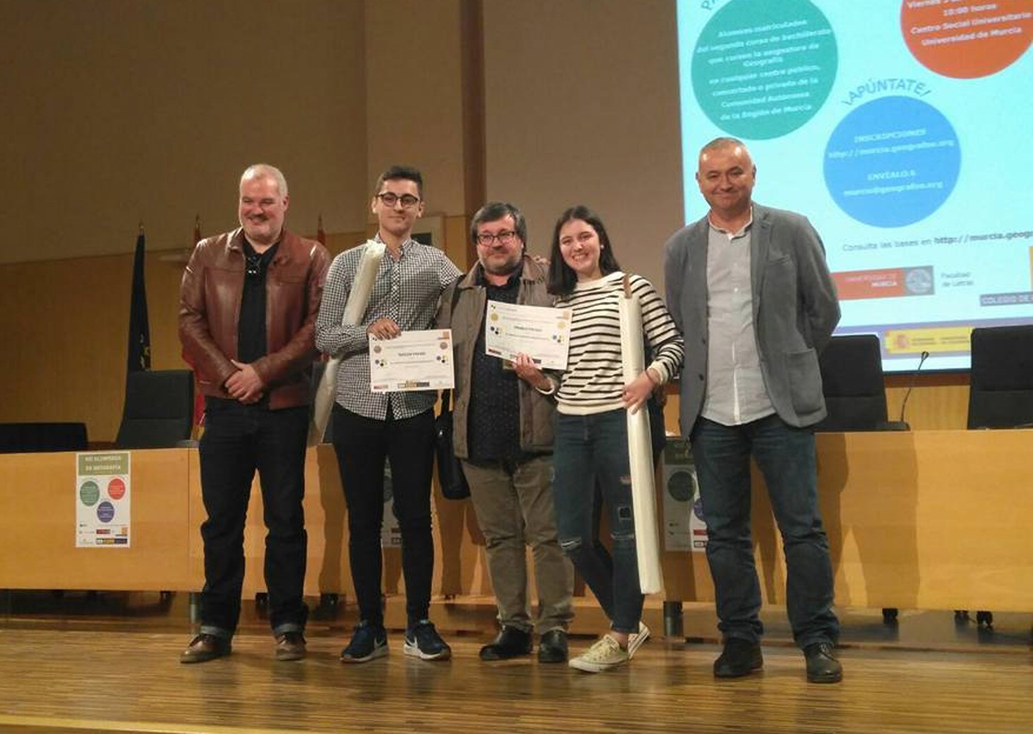 Una alumna del IES ‘La Florida’, campeona de la ‘VII Olimpiada de Geografía’ de la Región de Murcia’2