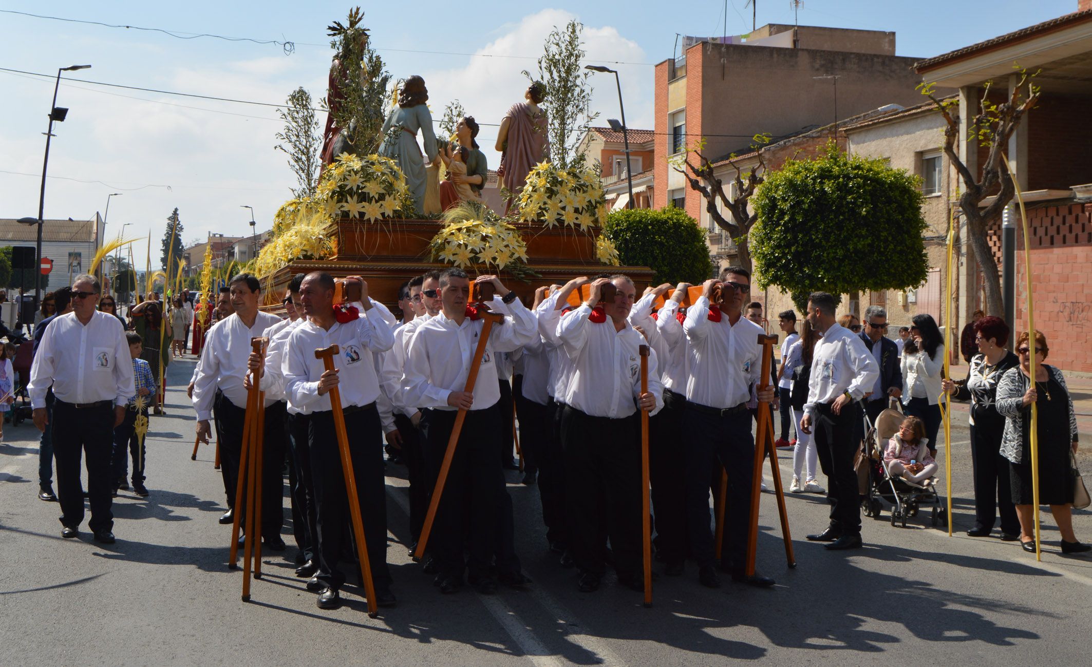 El Domingo de Ramos torreño llena de alegría y bullicio el municipio con sus palmas y ramas de olivo 4