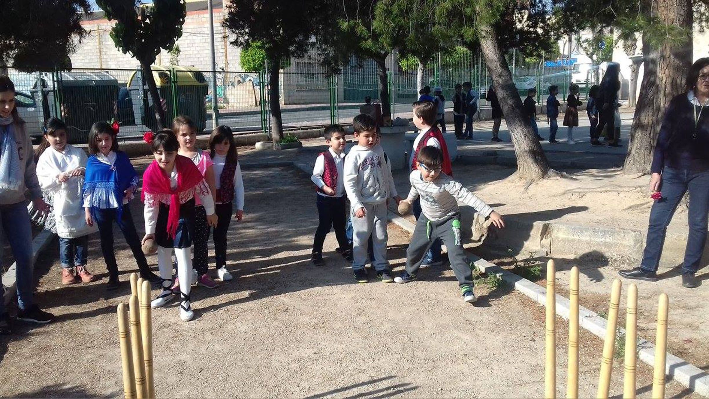 Los alumnos del colegio ‘El Parque’ se educan en la tradición de la huerta murciana
