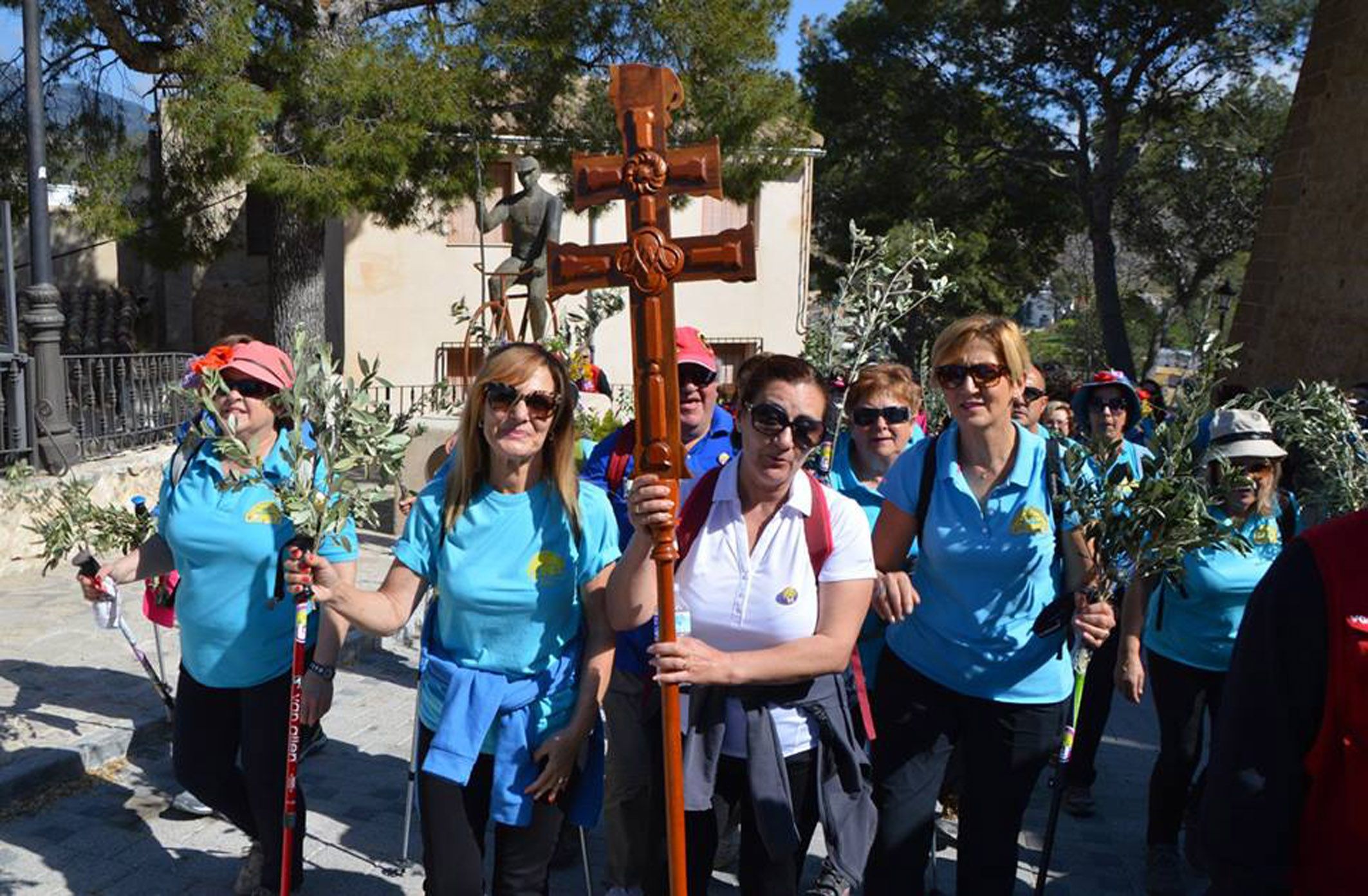 Los senderistas ‘Los Peregrinos’ de Las Torres de Cotillas concluyen el Camino de la Cruz de Caravaca5