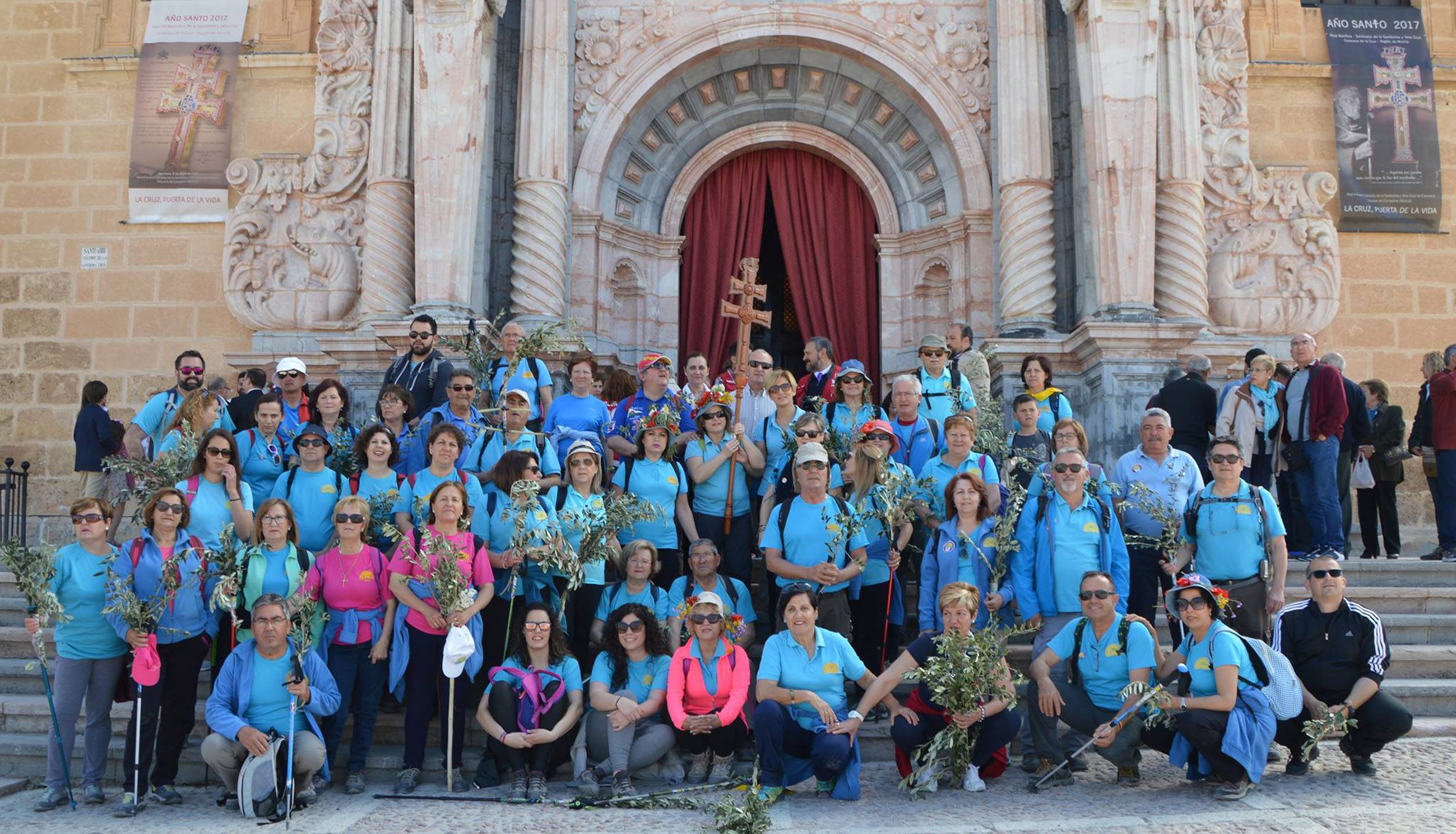 Los senderistas ‘Los Peregrinos’ de Las Torres de Cotillas concluyen el Camino de la Cruz de Caravaca8