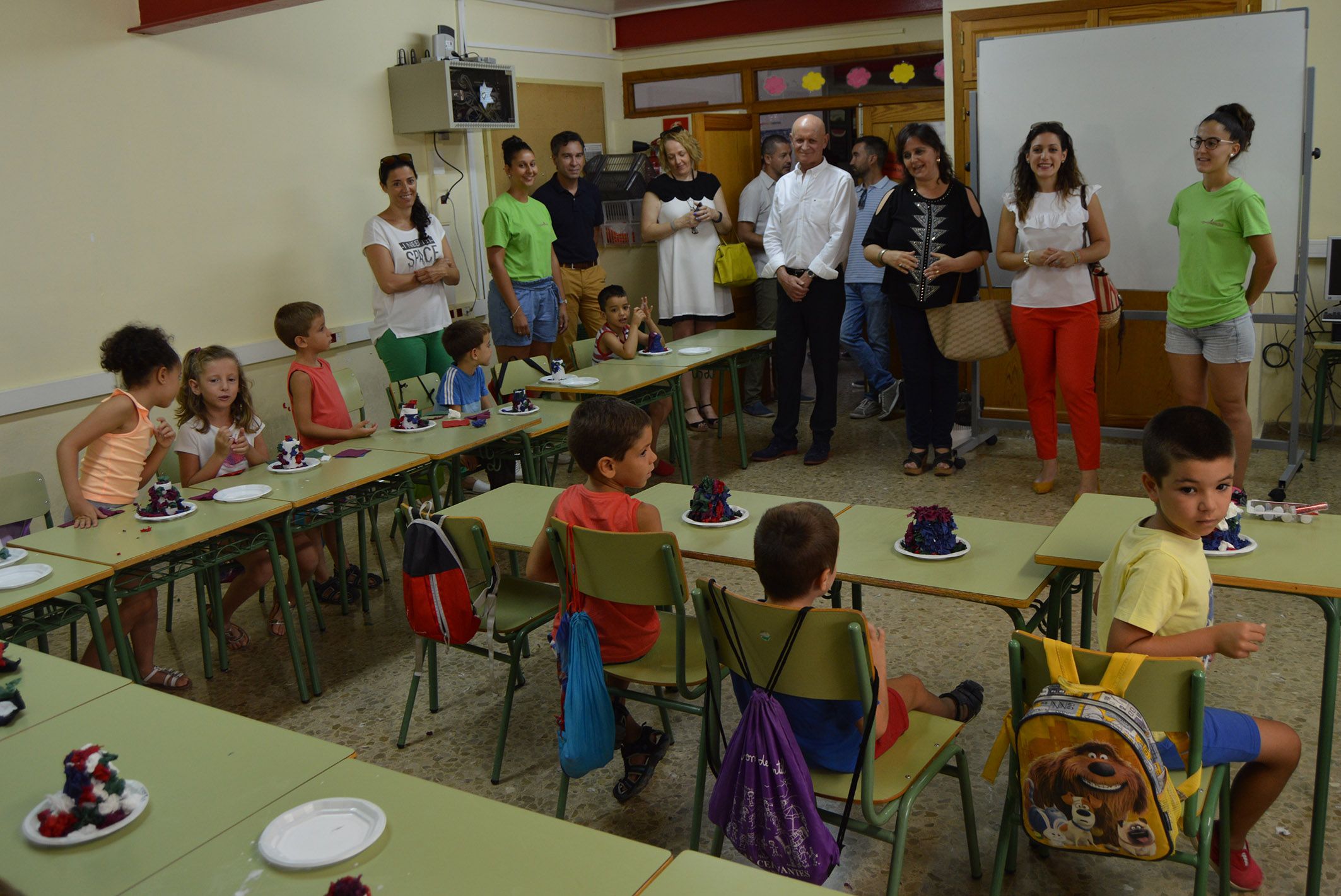Más de 200 niños disfrutan ya de la Escuela de Conciliación de Verano en el colegio ‘Cervantes’