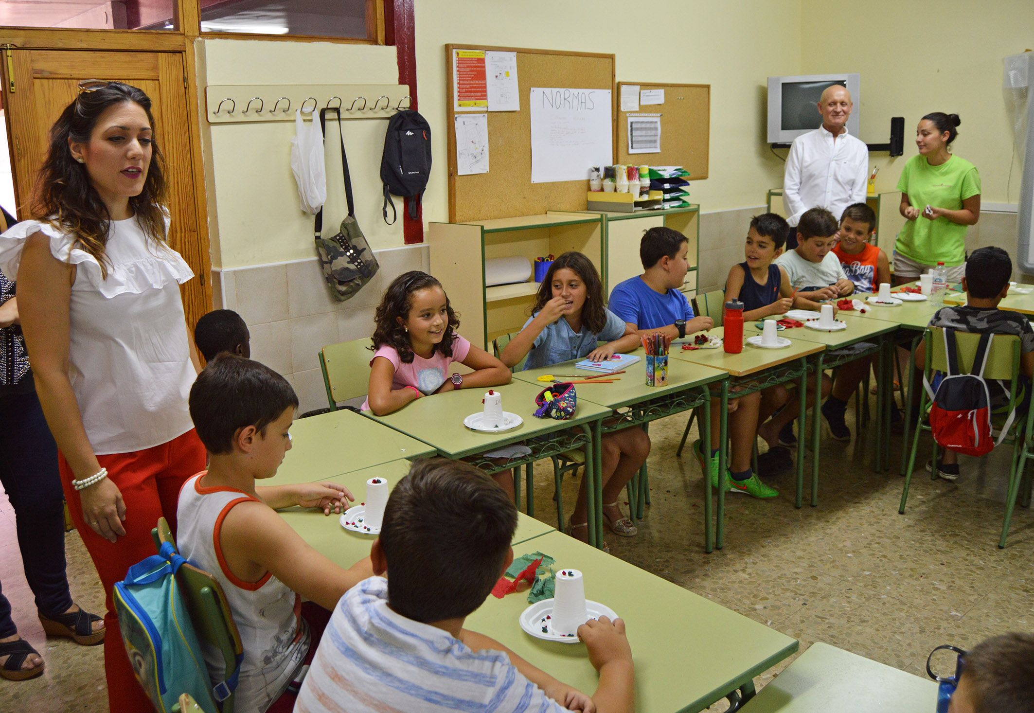 Más de 200 niños disfrutan ya de la Escuela de Conciliación de Verano en el colegio ‘Cervantes’4