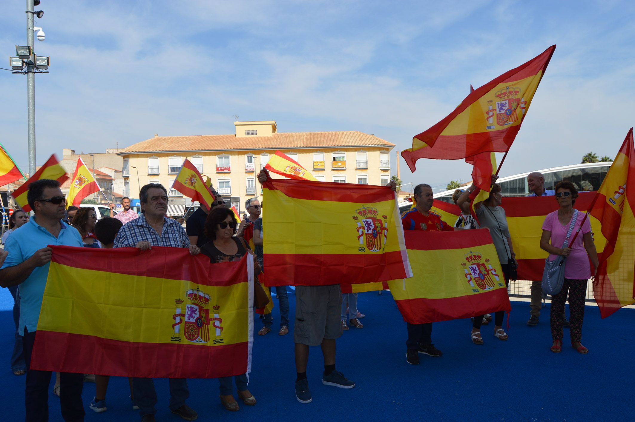 Las Torres de Cotillas se concentra en defensa de la unidad de España2