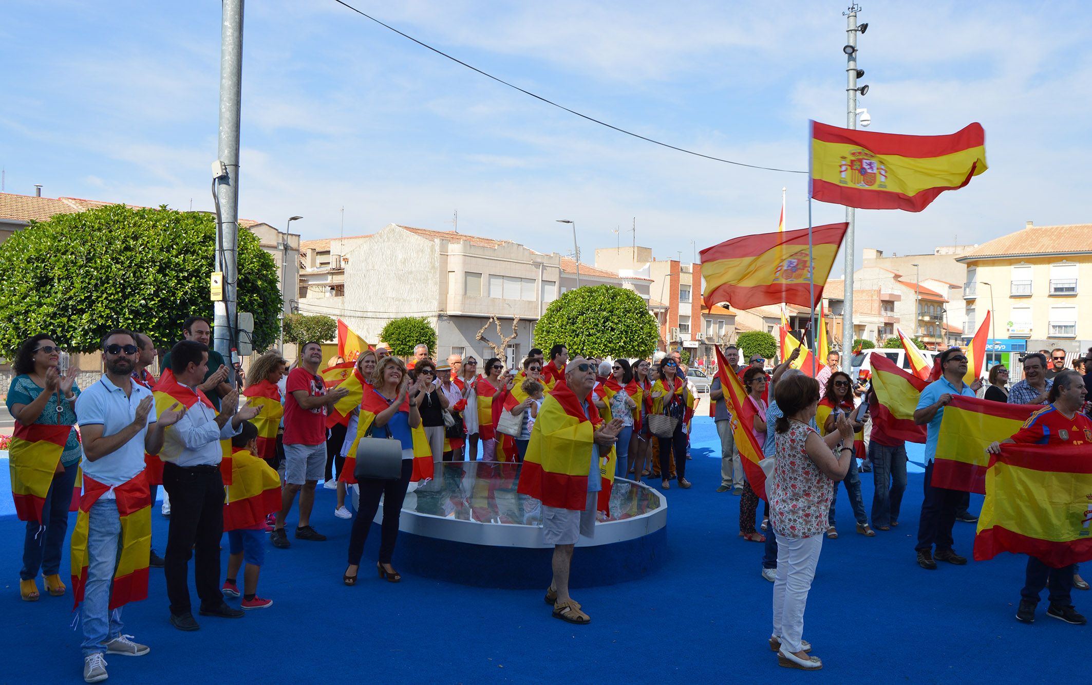 Las Torres de Cotillas se concentra en defensa de la unidad de España5