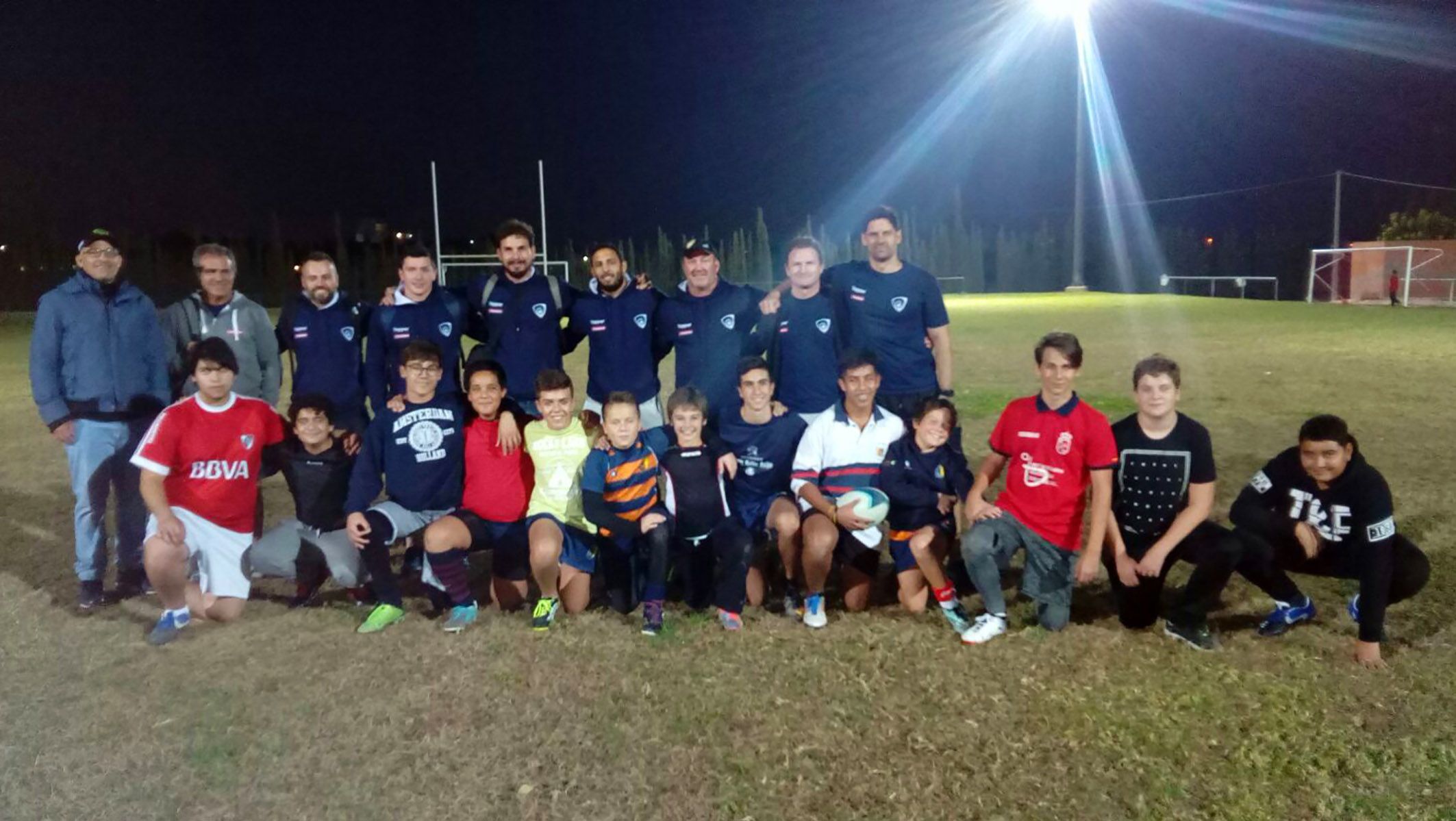 El seleccionador brasileño de rugby imparte un clinic en Las Torres de Cotillas3