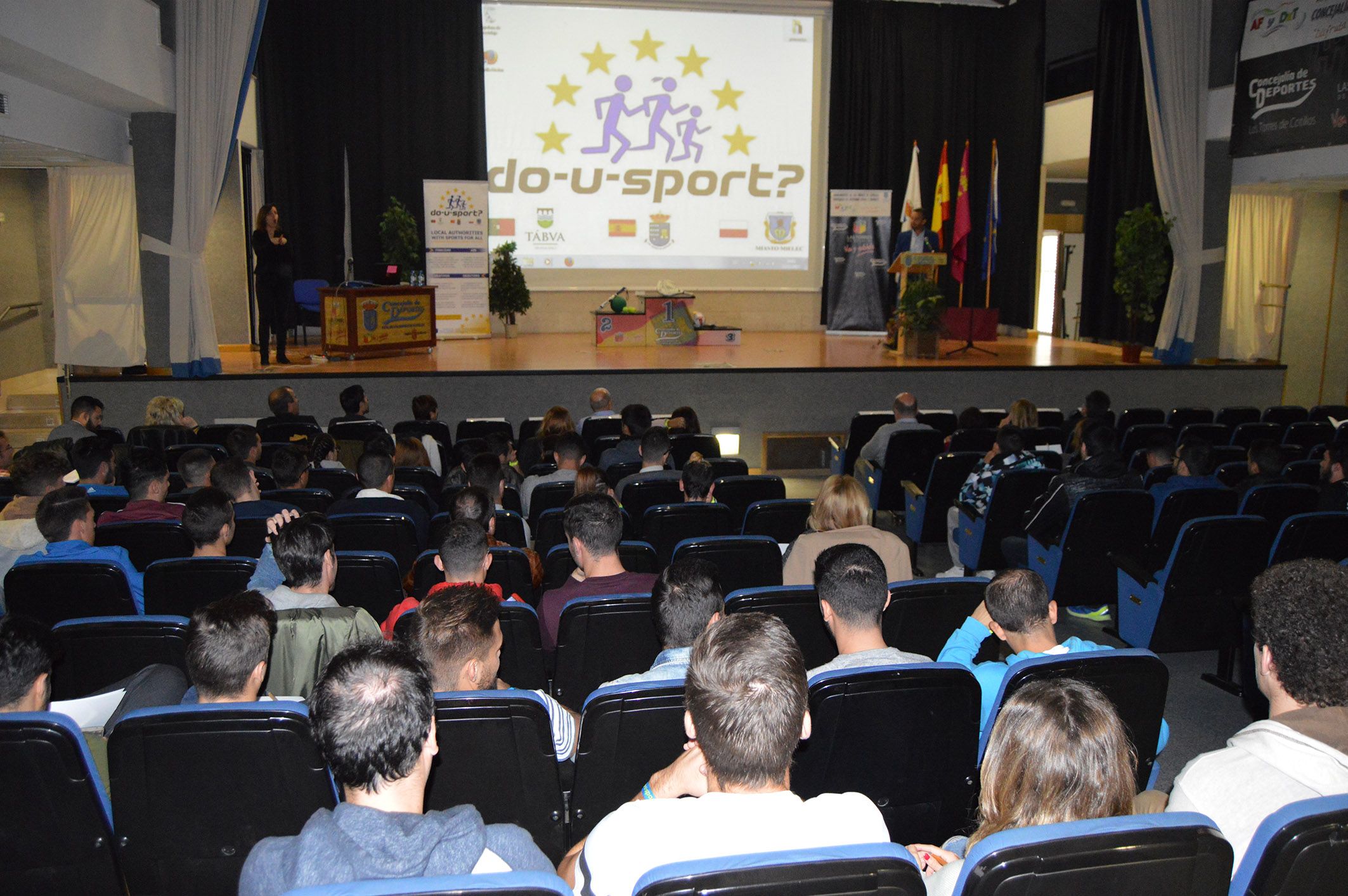 Jornada sobre deporte y salud del proyecto europeo ‘Do-U-Sport’ - Las Torres de Cotillas