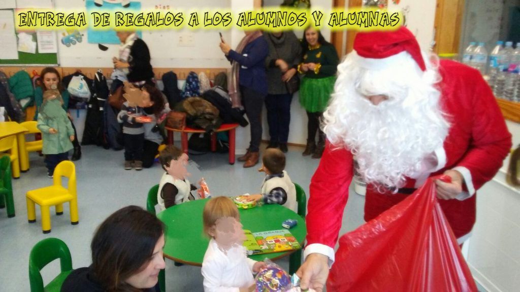 entrega de regalos
