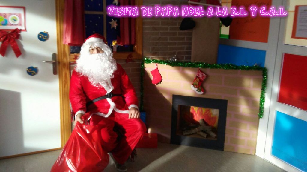 visita papa noel