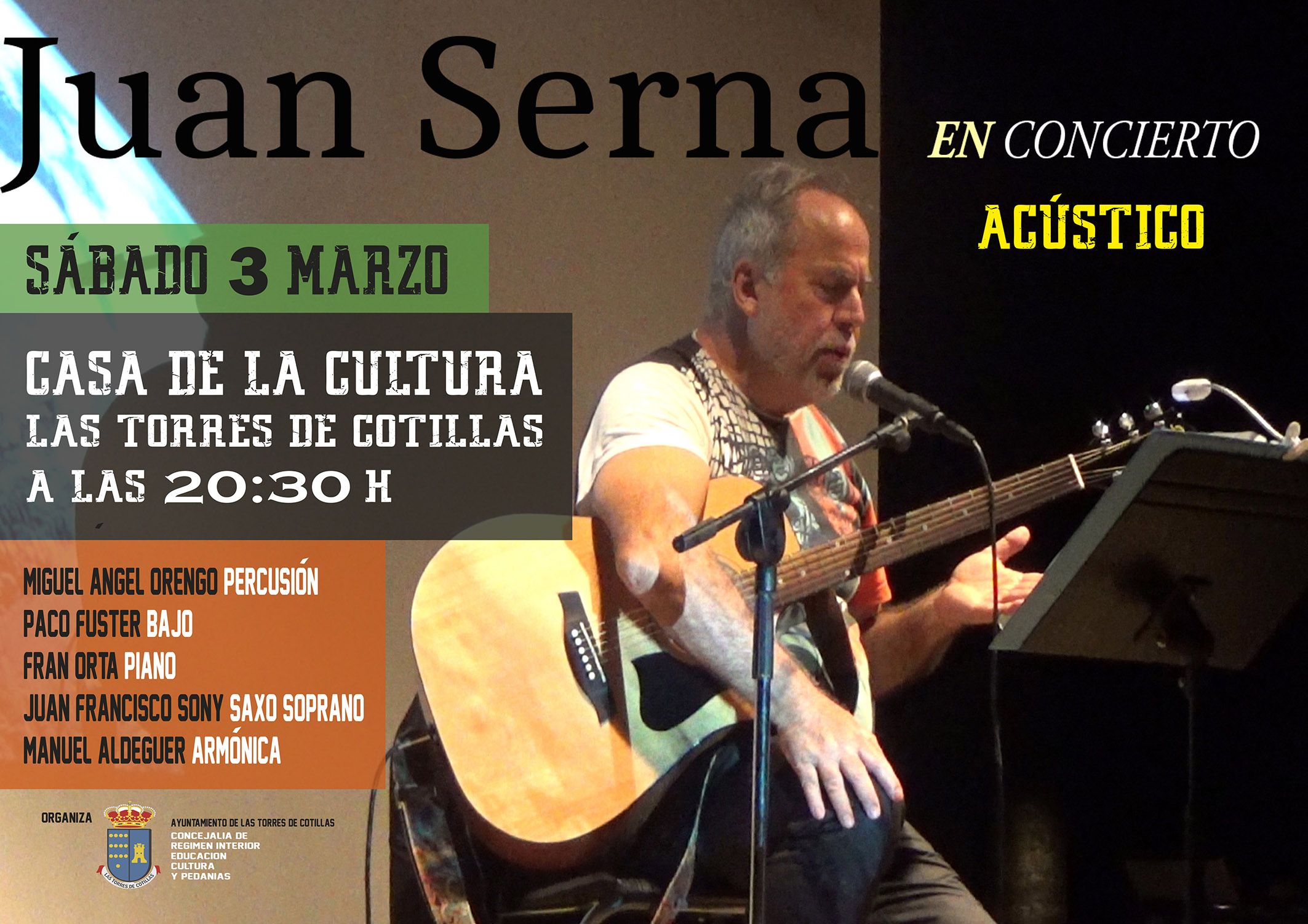 concierto ACUSTICO juan serna