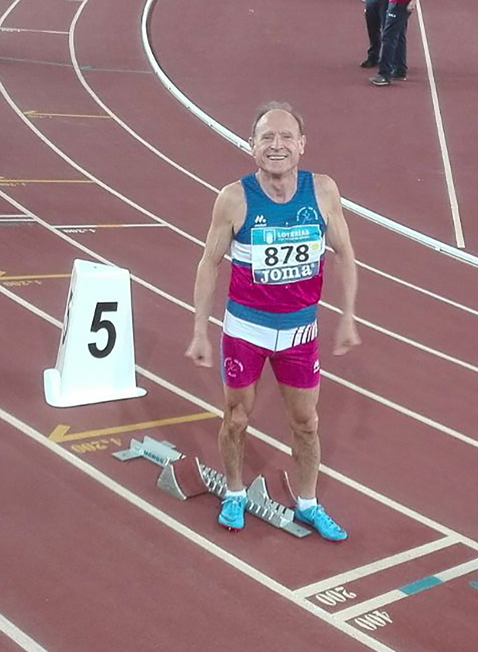 El atleta torreño Ángel Salinas suma a su amplio palmarés un oro y una plata en el Nacional de veteranos4