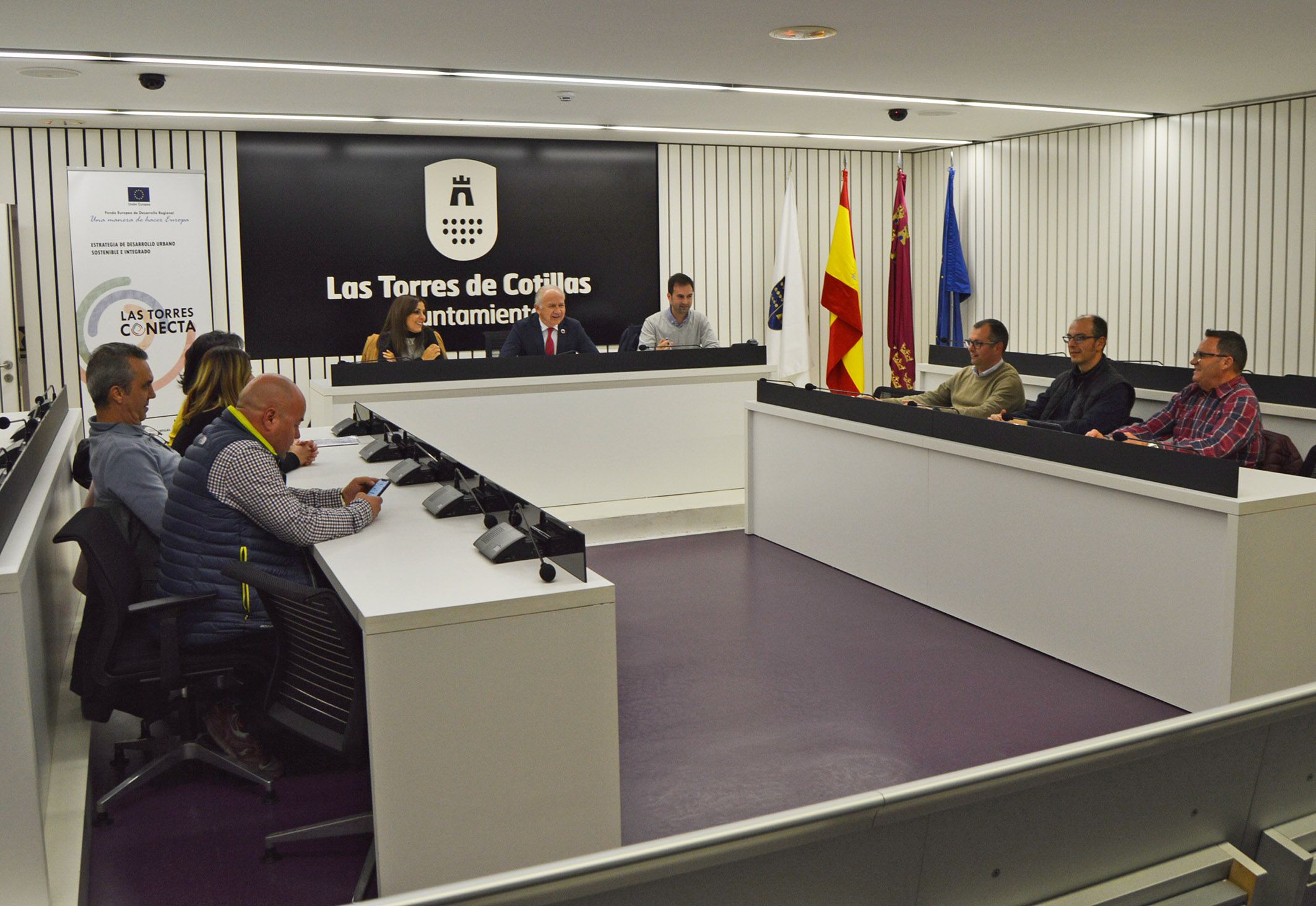 El Ayuntamiento y el Área Comercial Las Torres de la mano para dar respuesta a las necesidades del comercio local El Ayuntamiento y el Área Comercial Las Torres de la mano para dar respuesta a las necesidades del comercio local