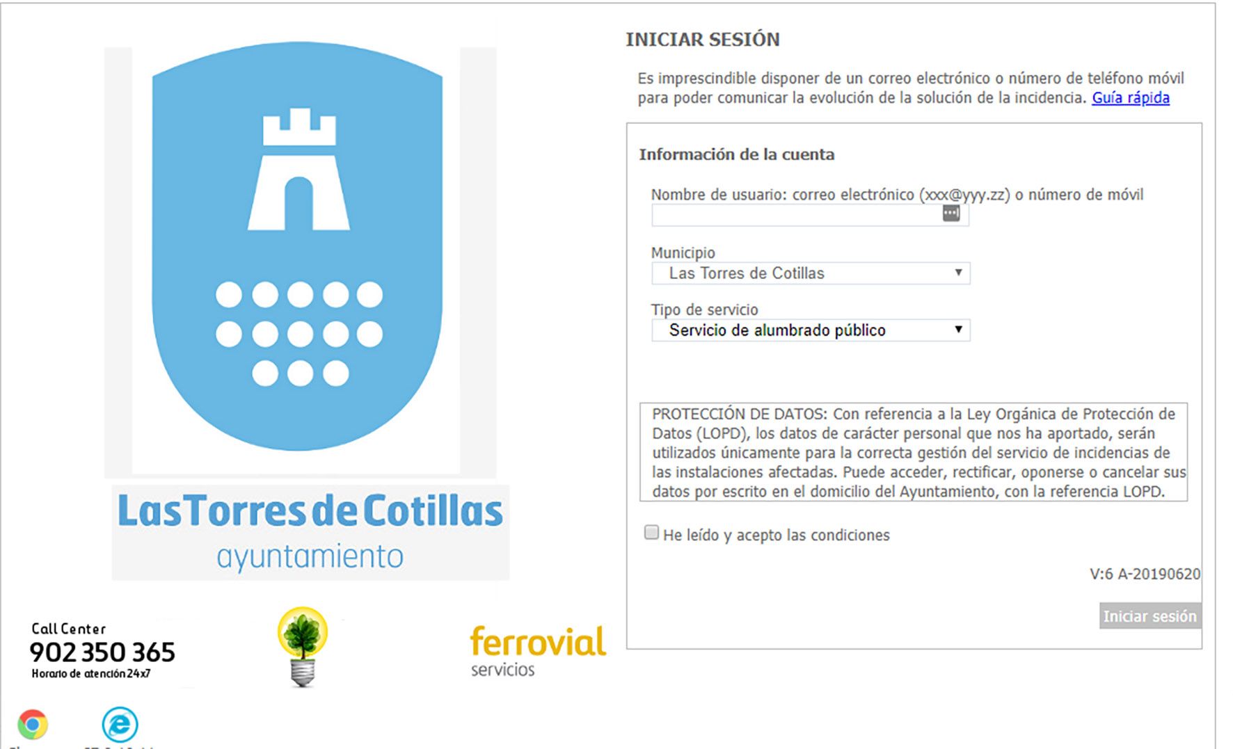 El Ayuntamiento estrena una herramienta online para comunicar incidencias sobre el alumbrado público El Ayuntamiento estrena una herramienta online para comunicar incidencias sobre el alumbrado público