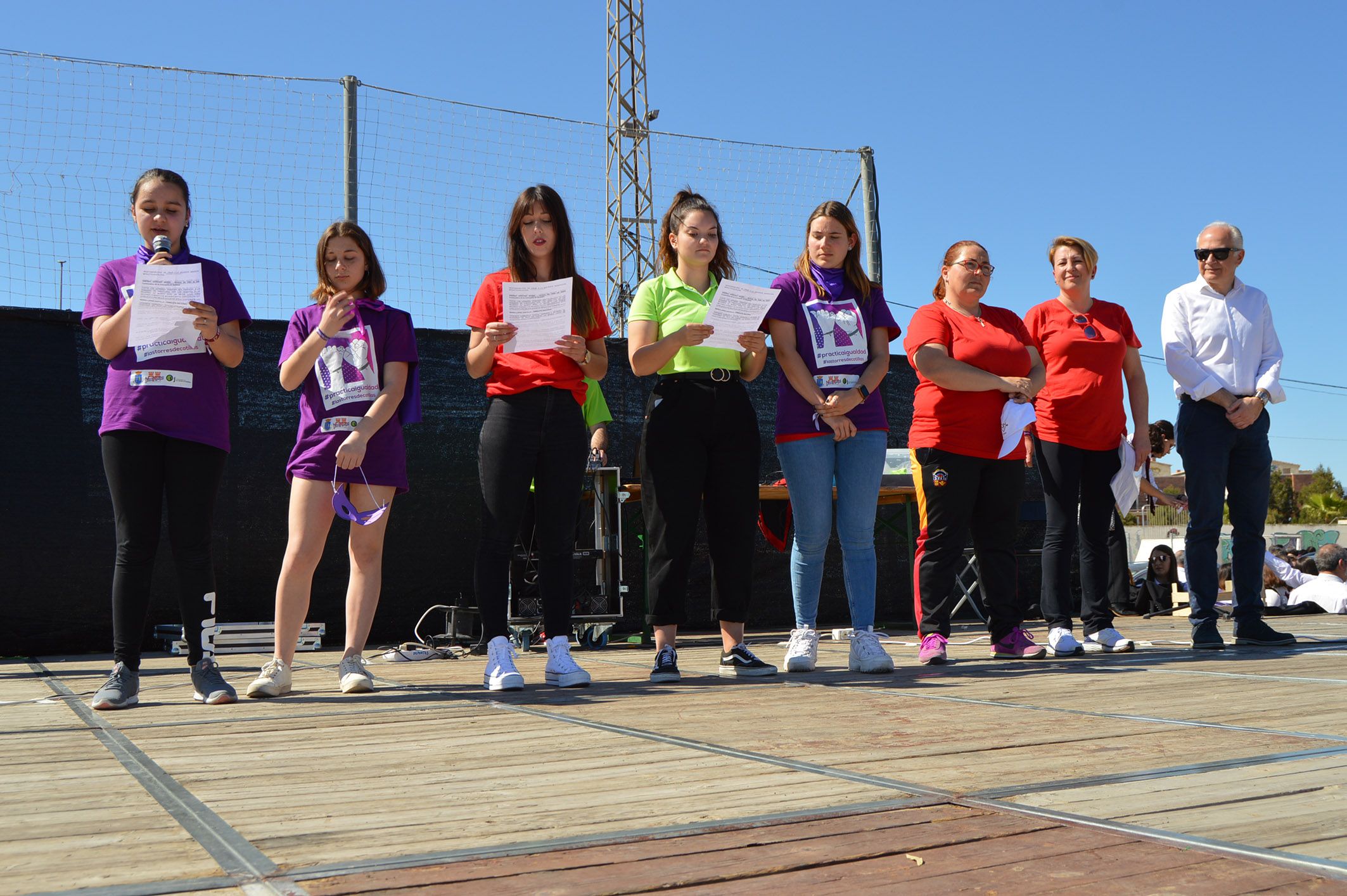 I Fiesta del deporte LTC lectura manifiesto I Fiesta del deporte LTC lectura manifiesto