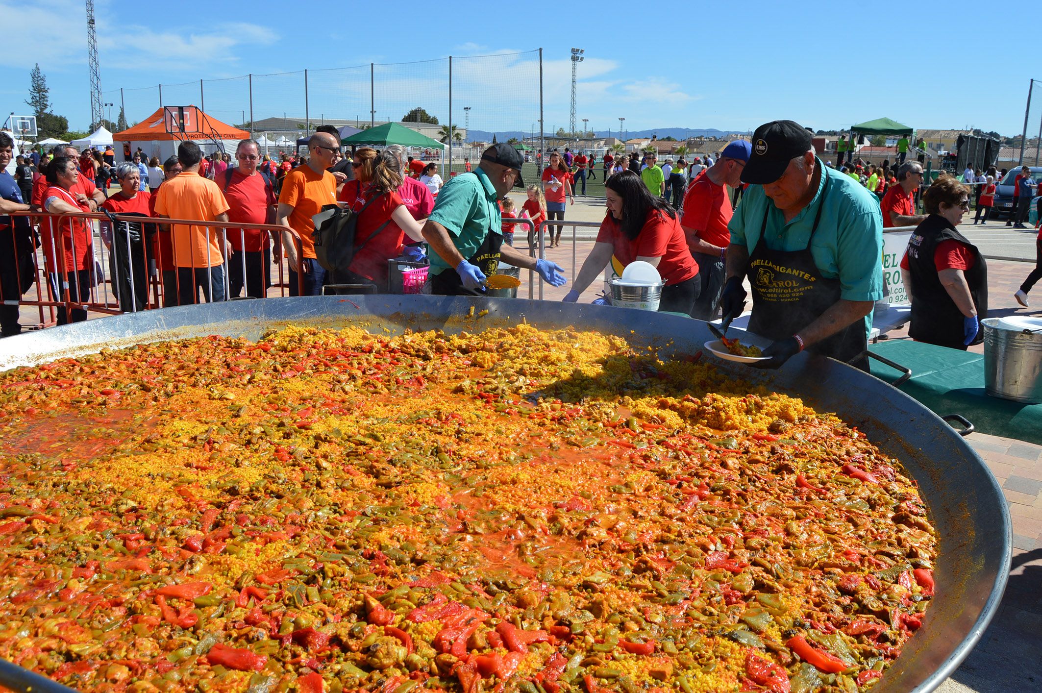 I Fiesta del deporte LTC paella gigante I Fiesta del deporte LTC paella gigante